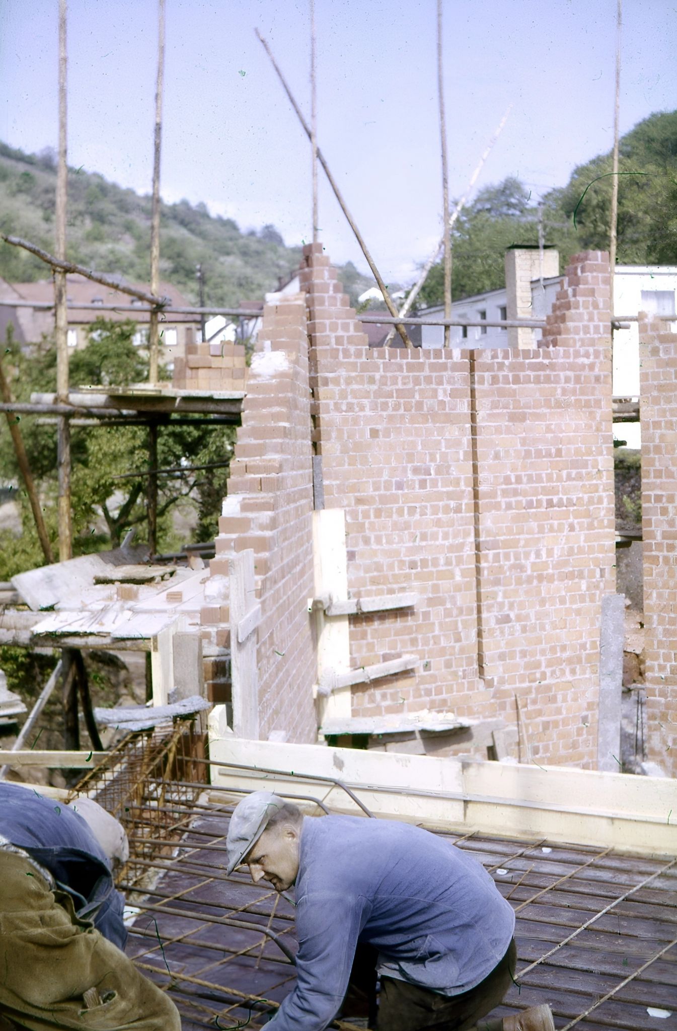 1965 320 Bau des Hauptgebaeudes