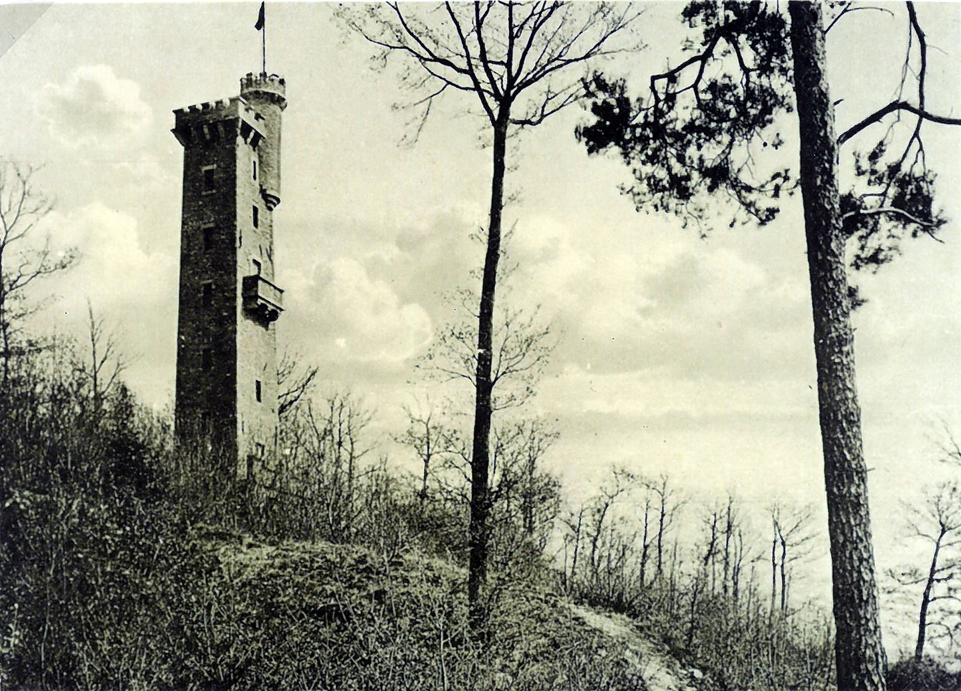 Der Aussichtsturm im Jahr 1903