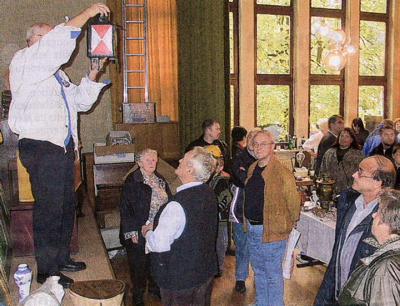 Auktion zur Finanzierung der Sanierung im Jahr 2002