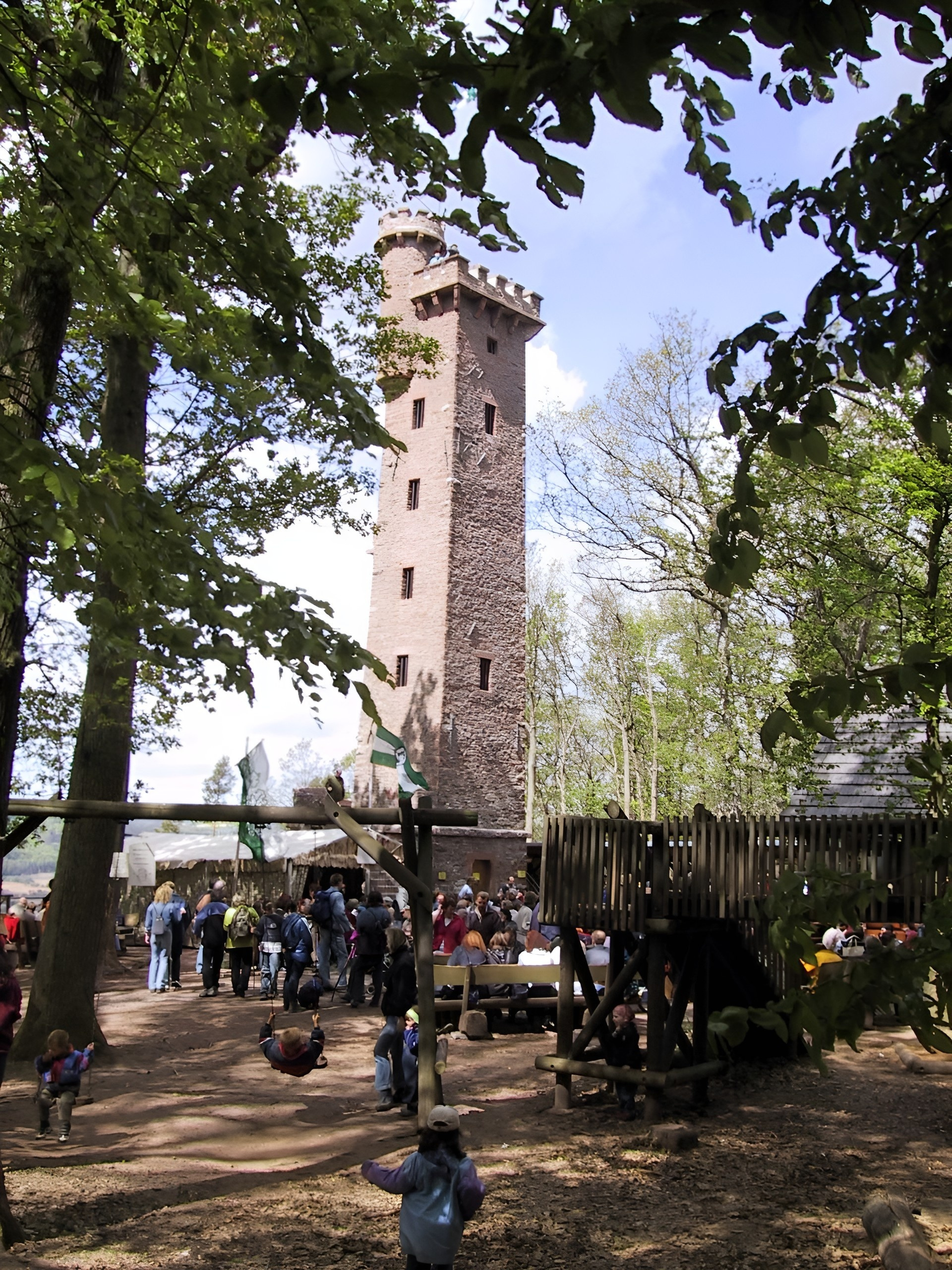 1. Mai am Aussichtsturm