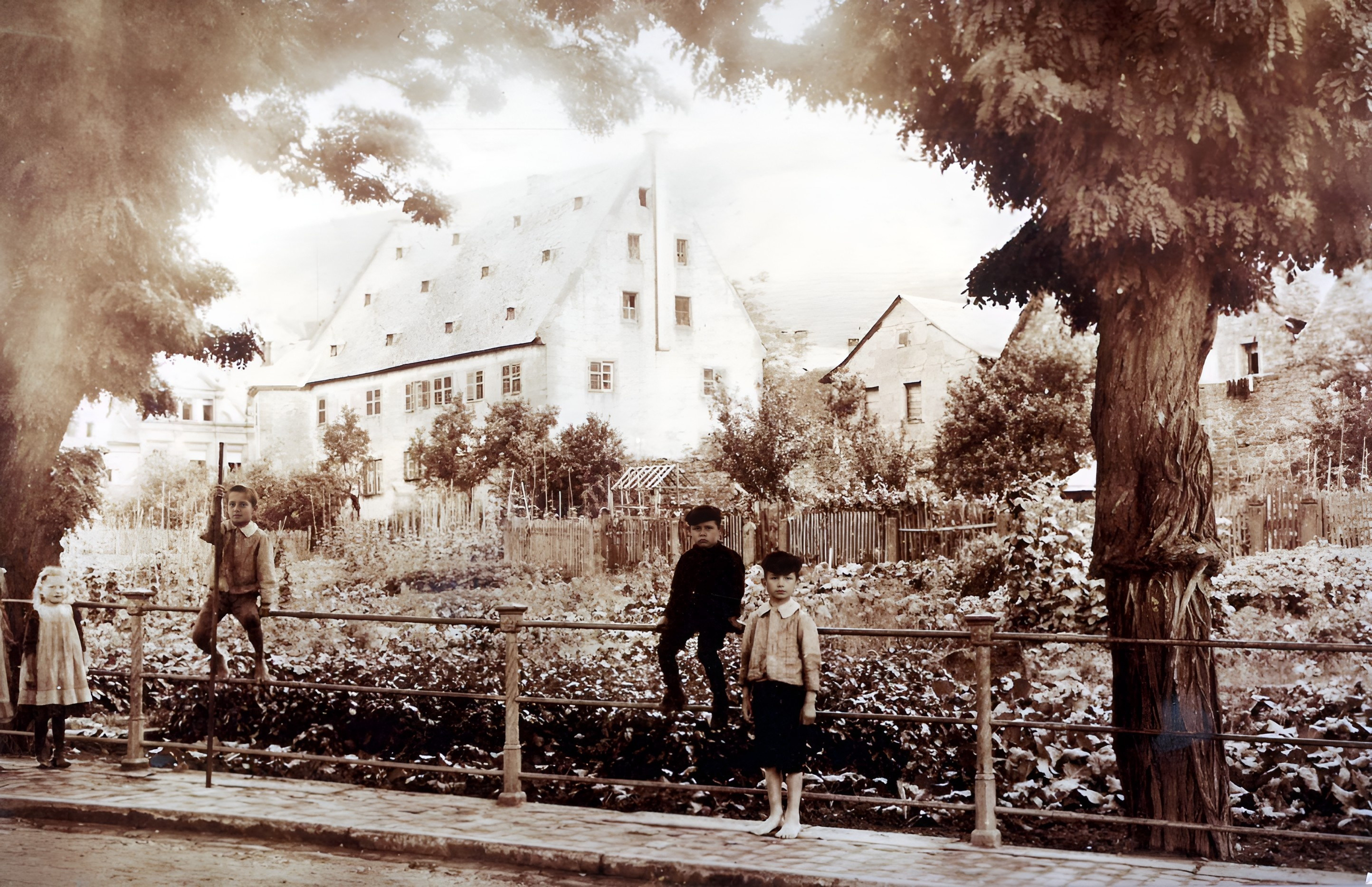 Der Mairhofsche Garten um 1910