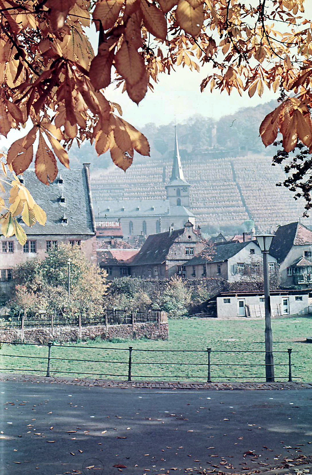Der Winzerfestplatz in den 1950er Jahren