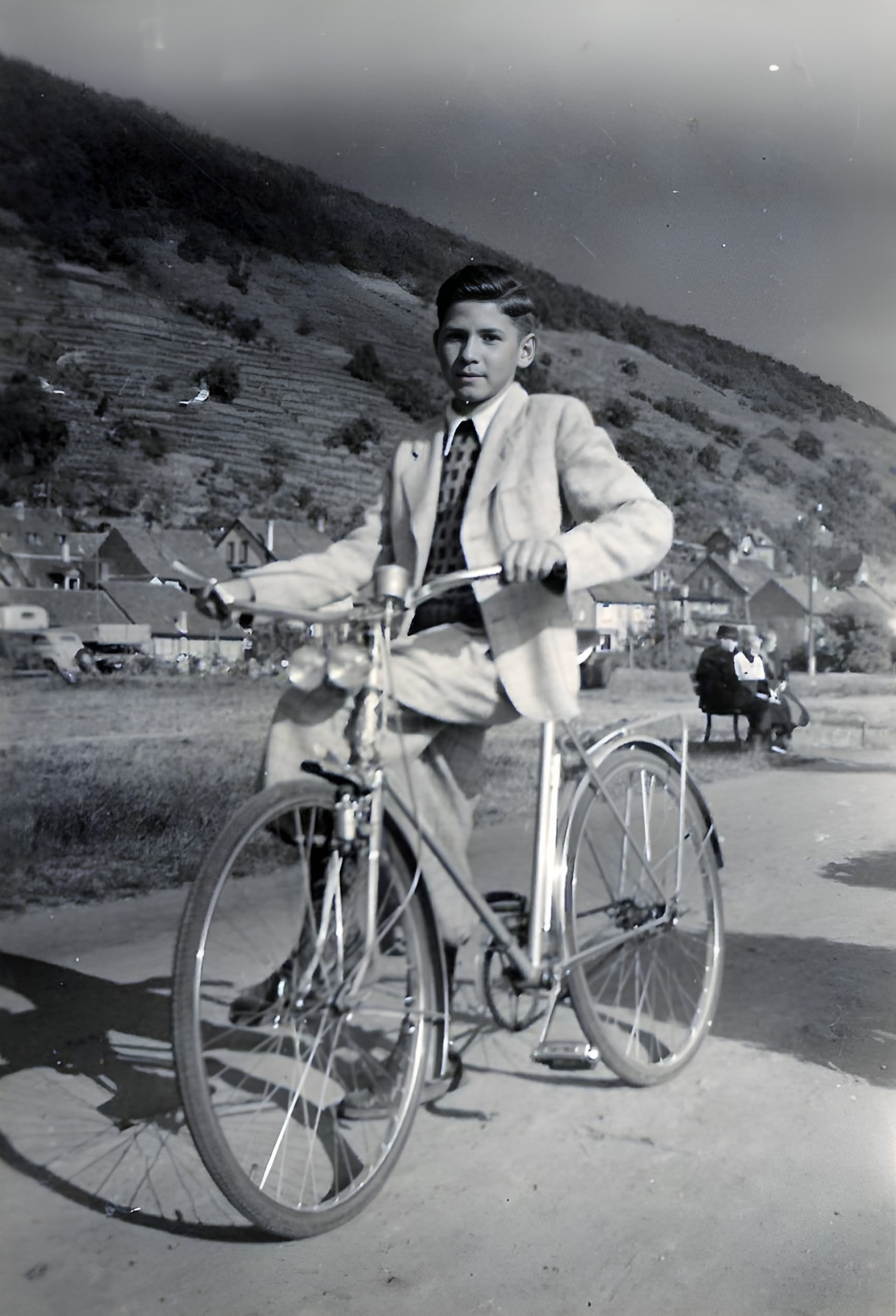 Auf dem Maindamm, Pfingsten 1952