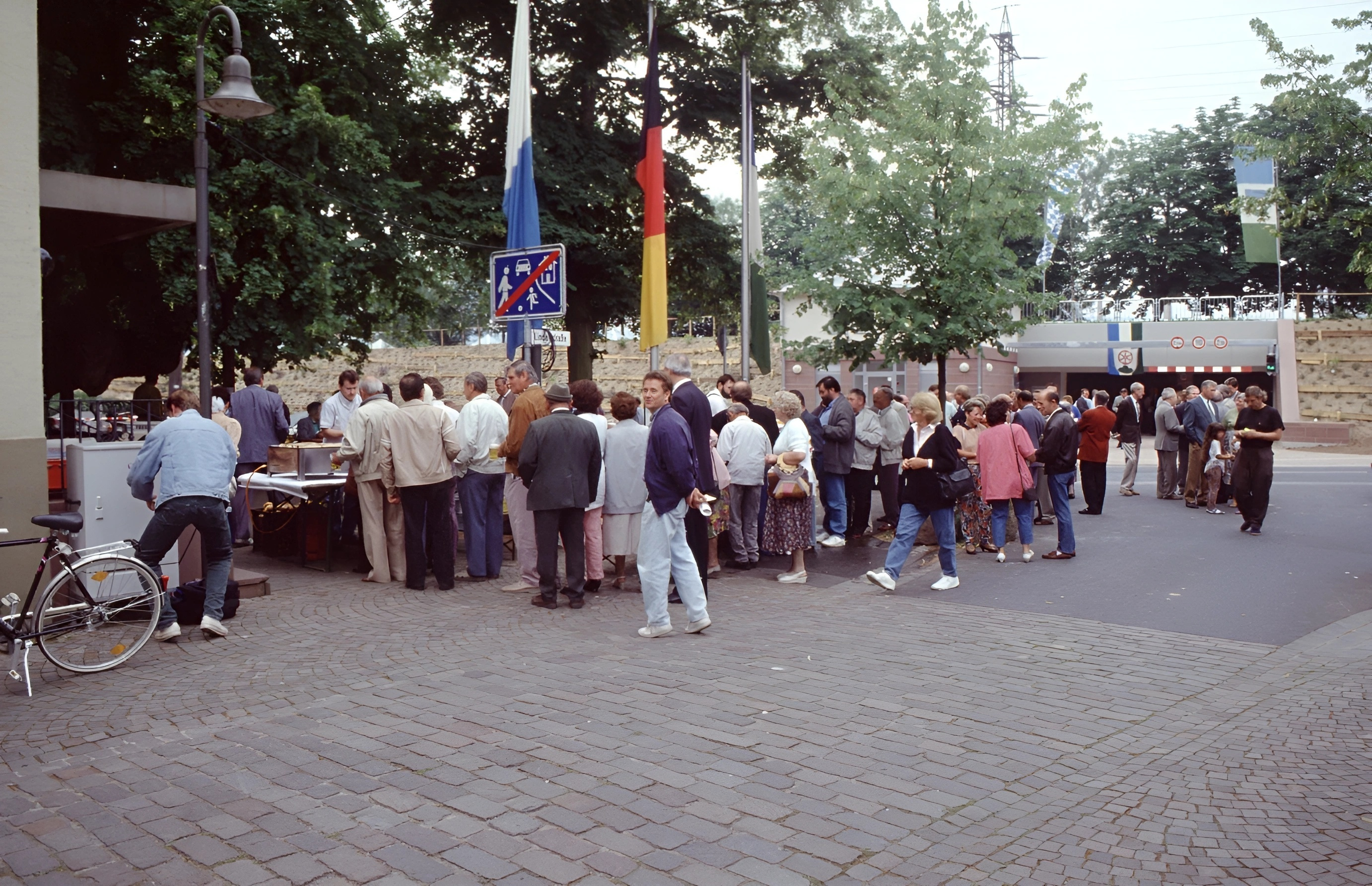Die Einweihung der Maindammgarage