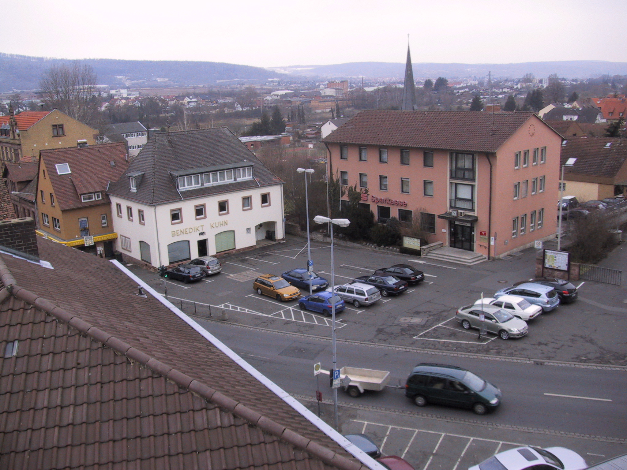 Der Marktplatz vor der Umgestaltung