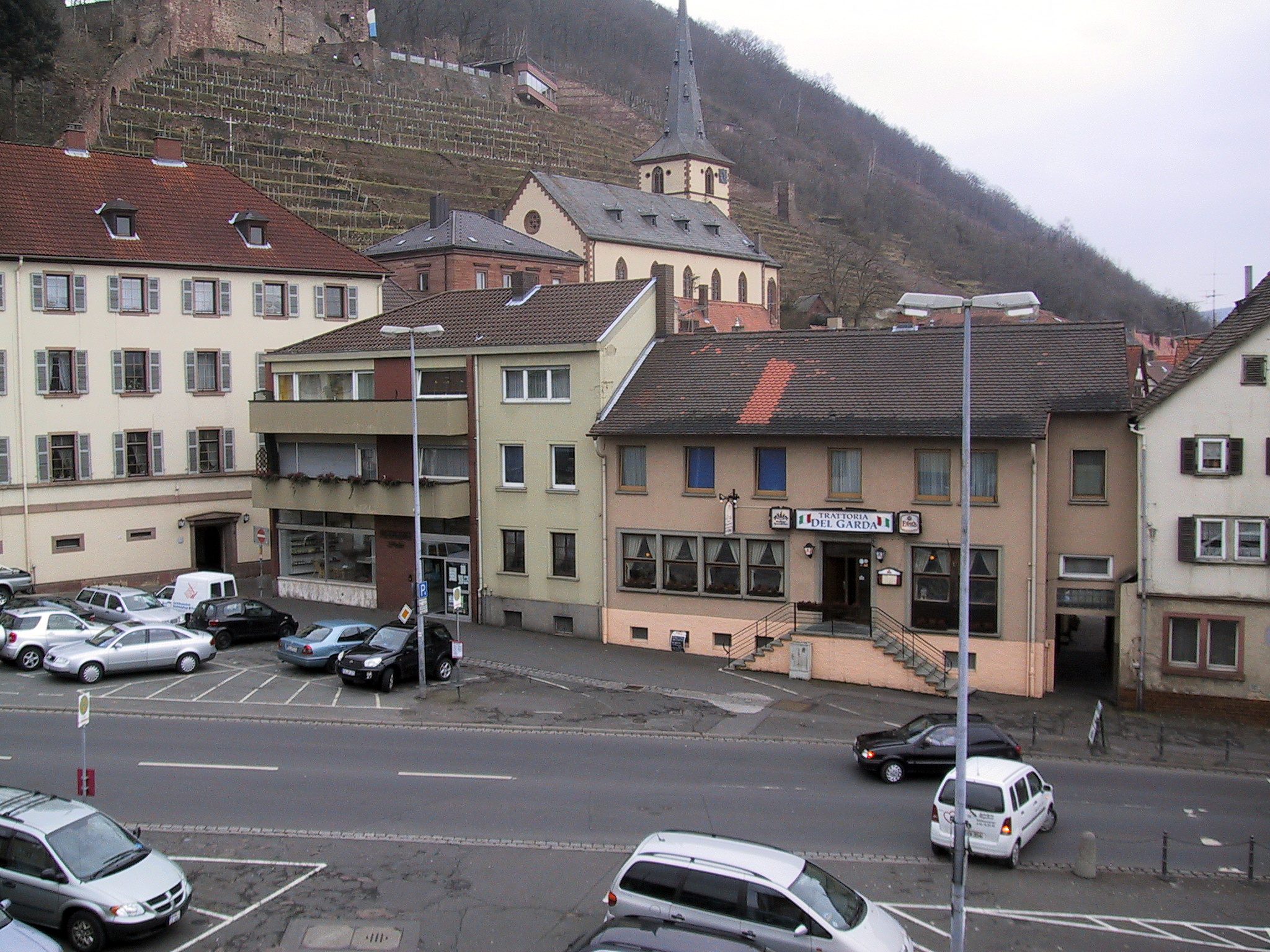 Der Marktplatz vor der Umgestaltung