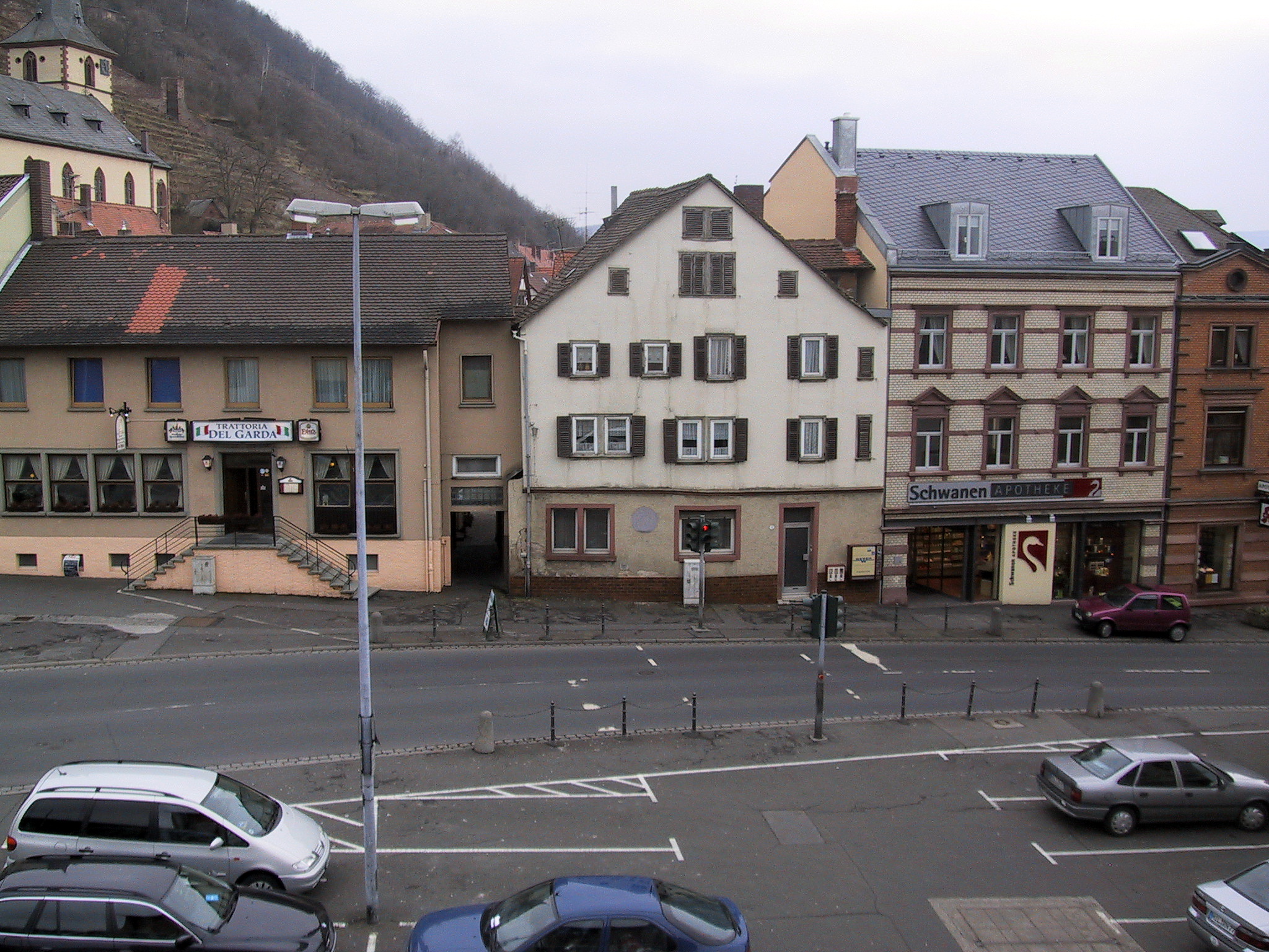 Der Marktplatz vor der Umgestaltung