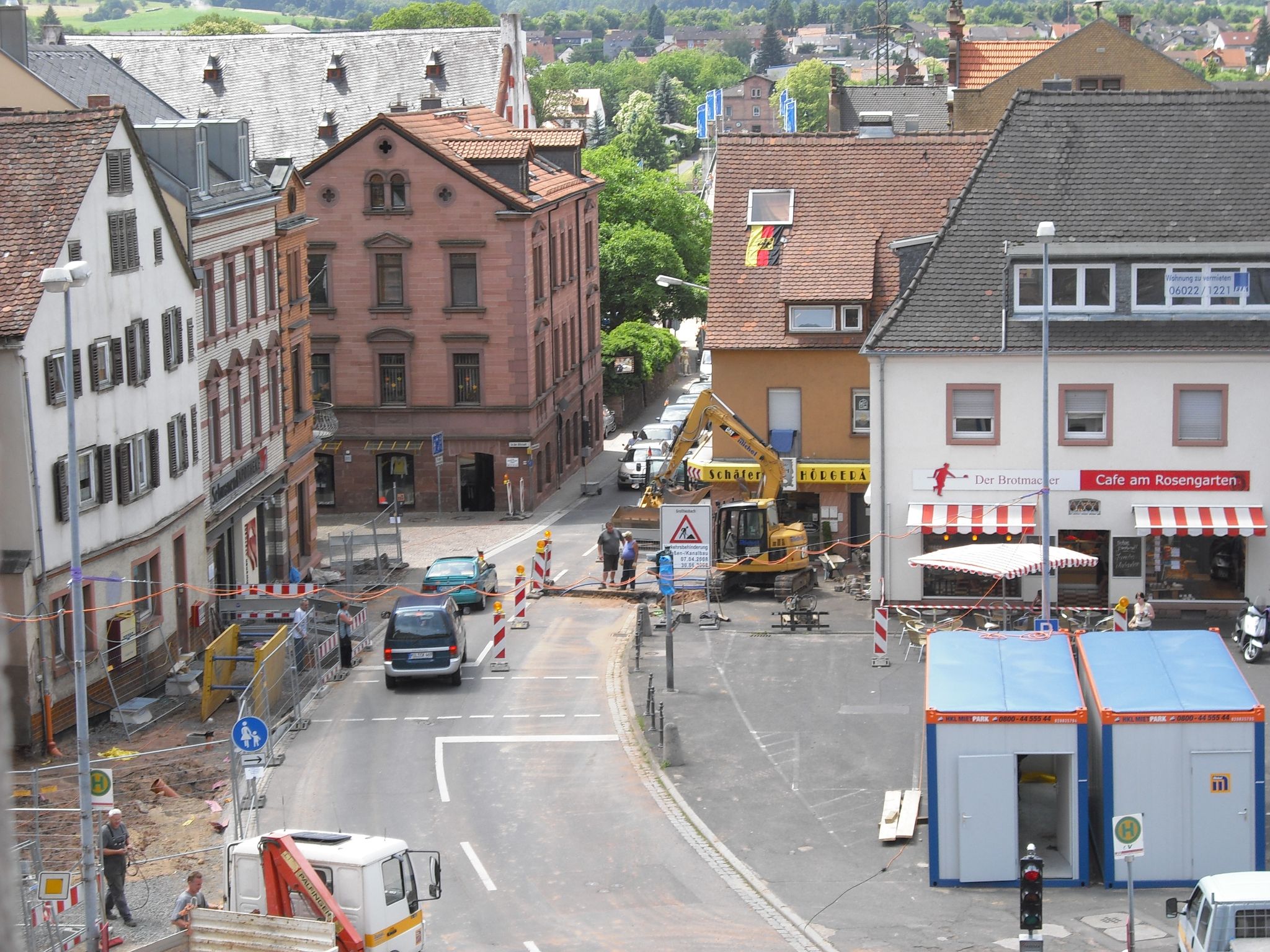 Baustelle Marktplatz