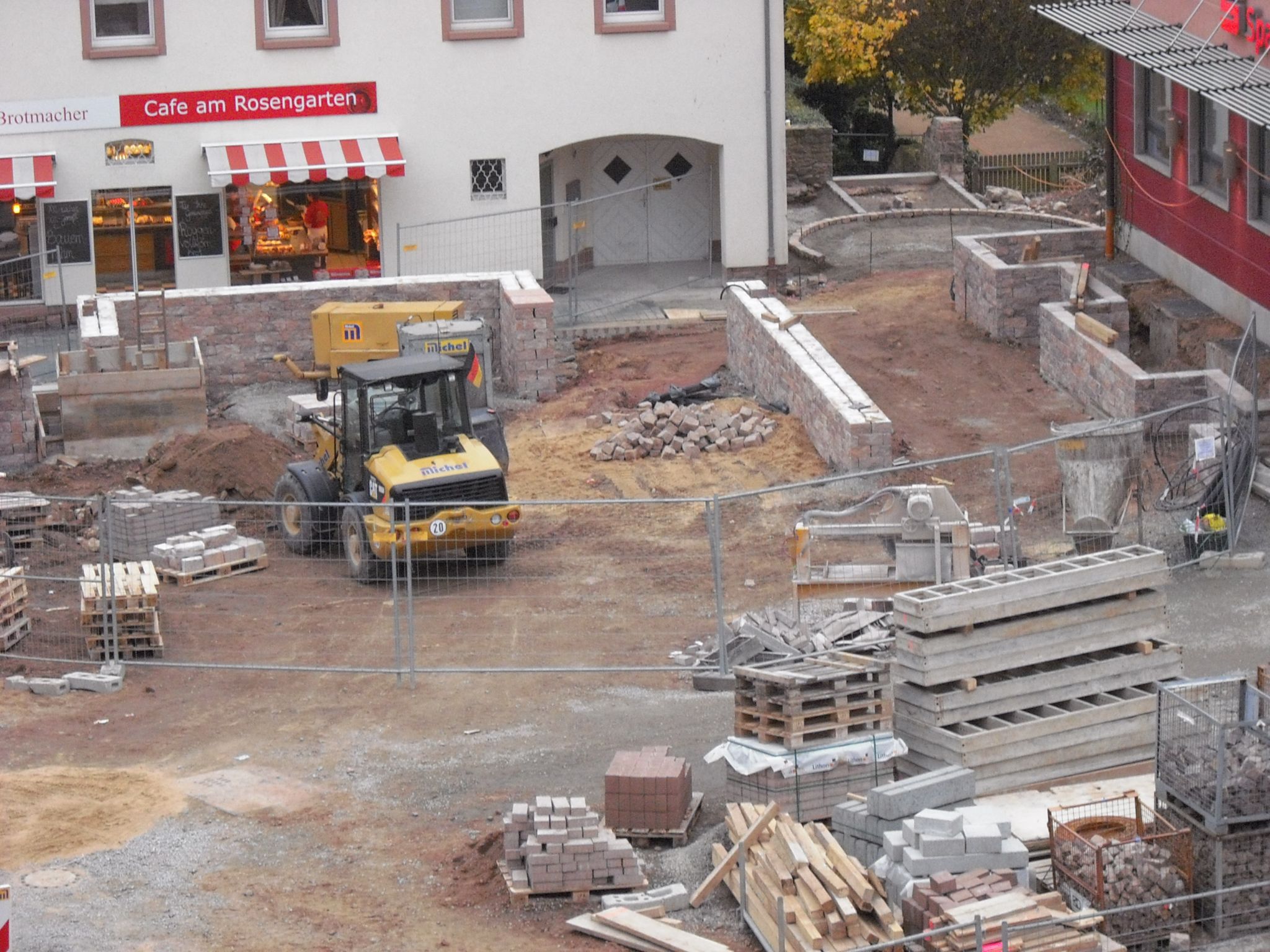 Baustelle Marktplatz