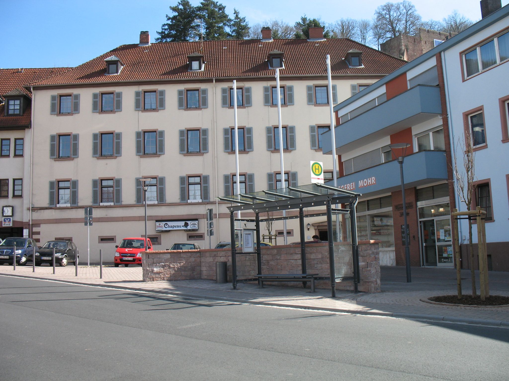 Der Marktplatz ist fertiggestellt