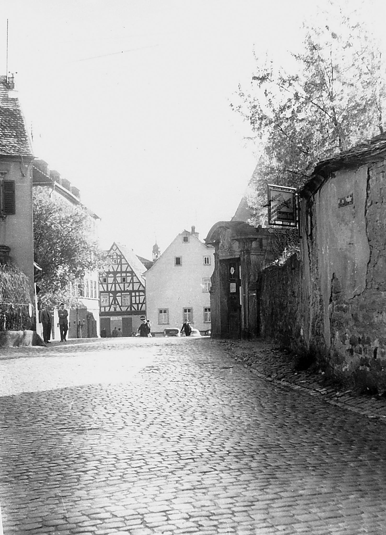 Das Eingangsportal des Schlossgartens