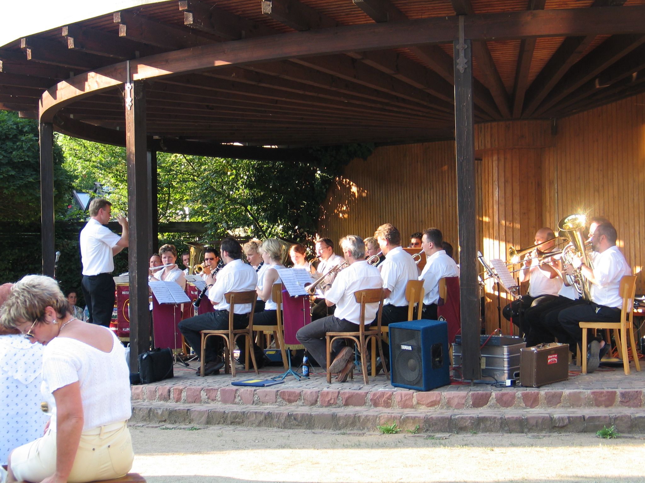 Serenade des Musikvereins Klingenberg am 27.07.2005