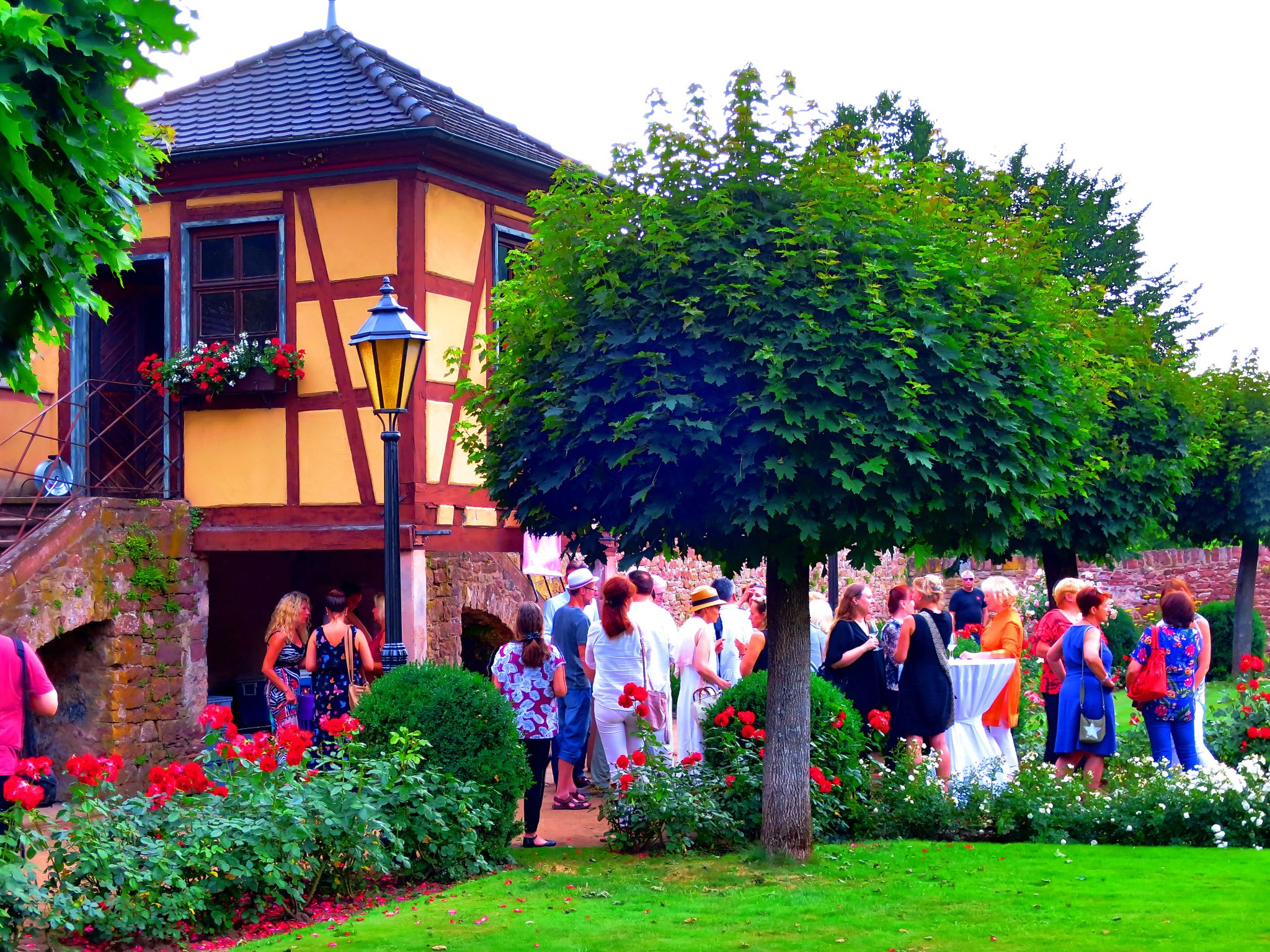 Vernissage am Teehäuschen am 08.06.2018