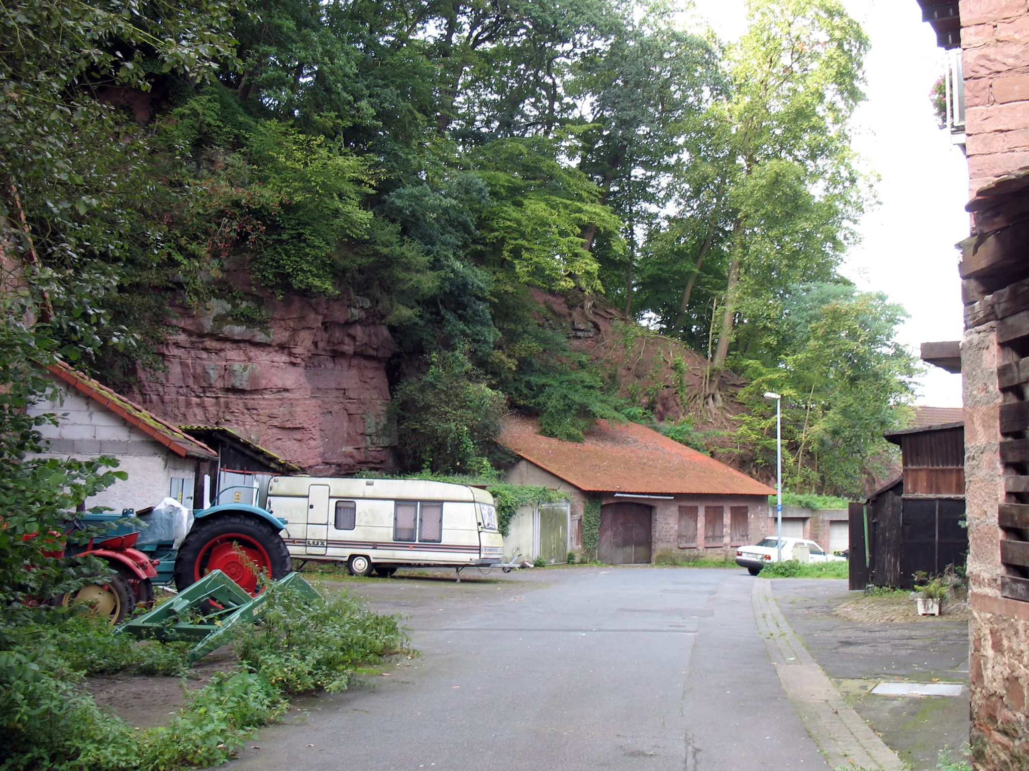 Vor dem Schluchteingang