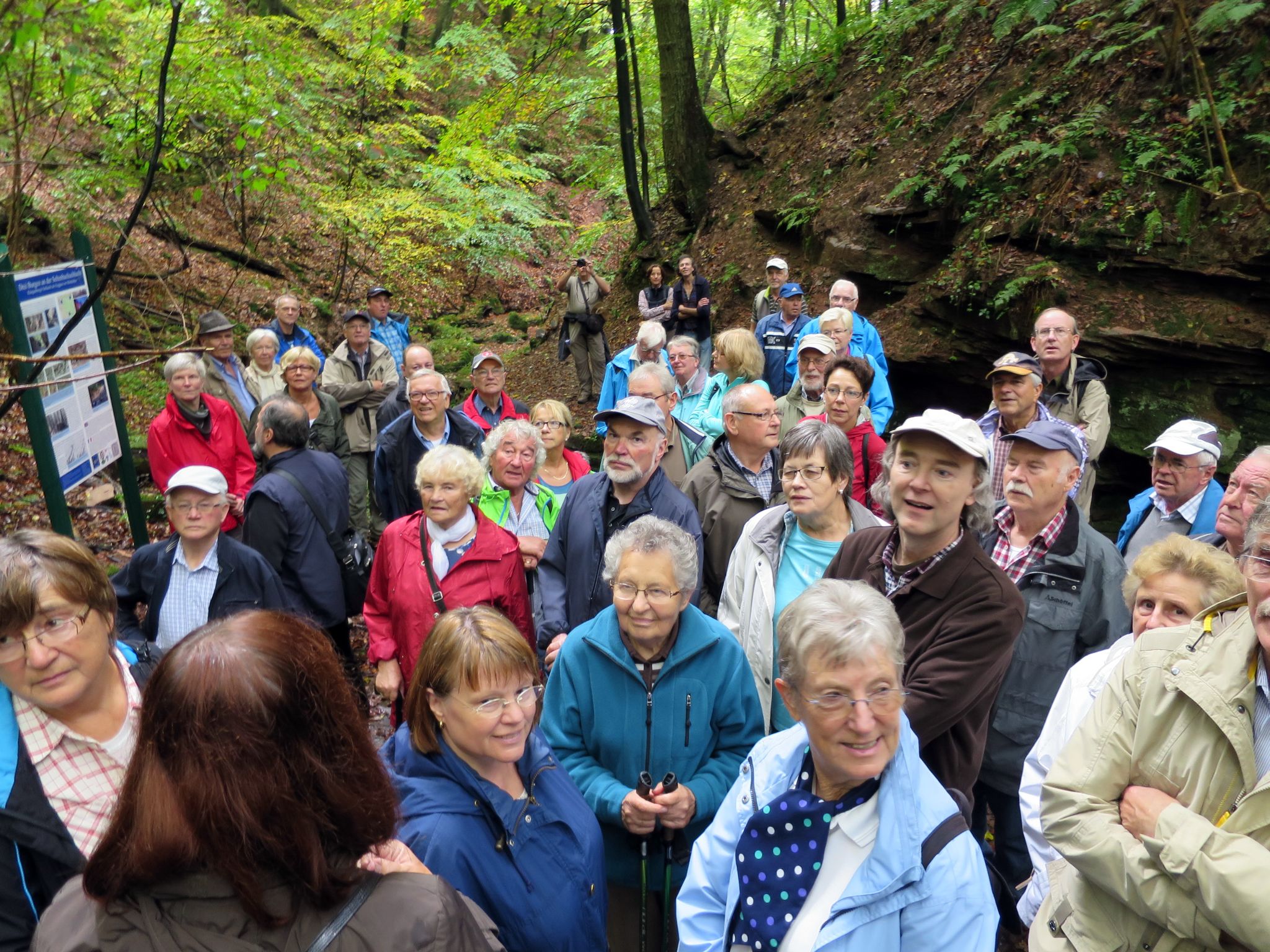 Bei der Eröffnung des europ. Kulturwegs im Jahr 2014