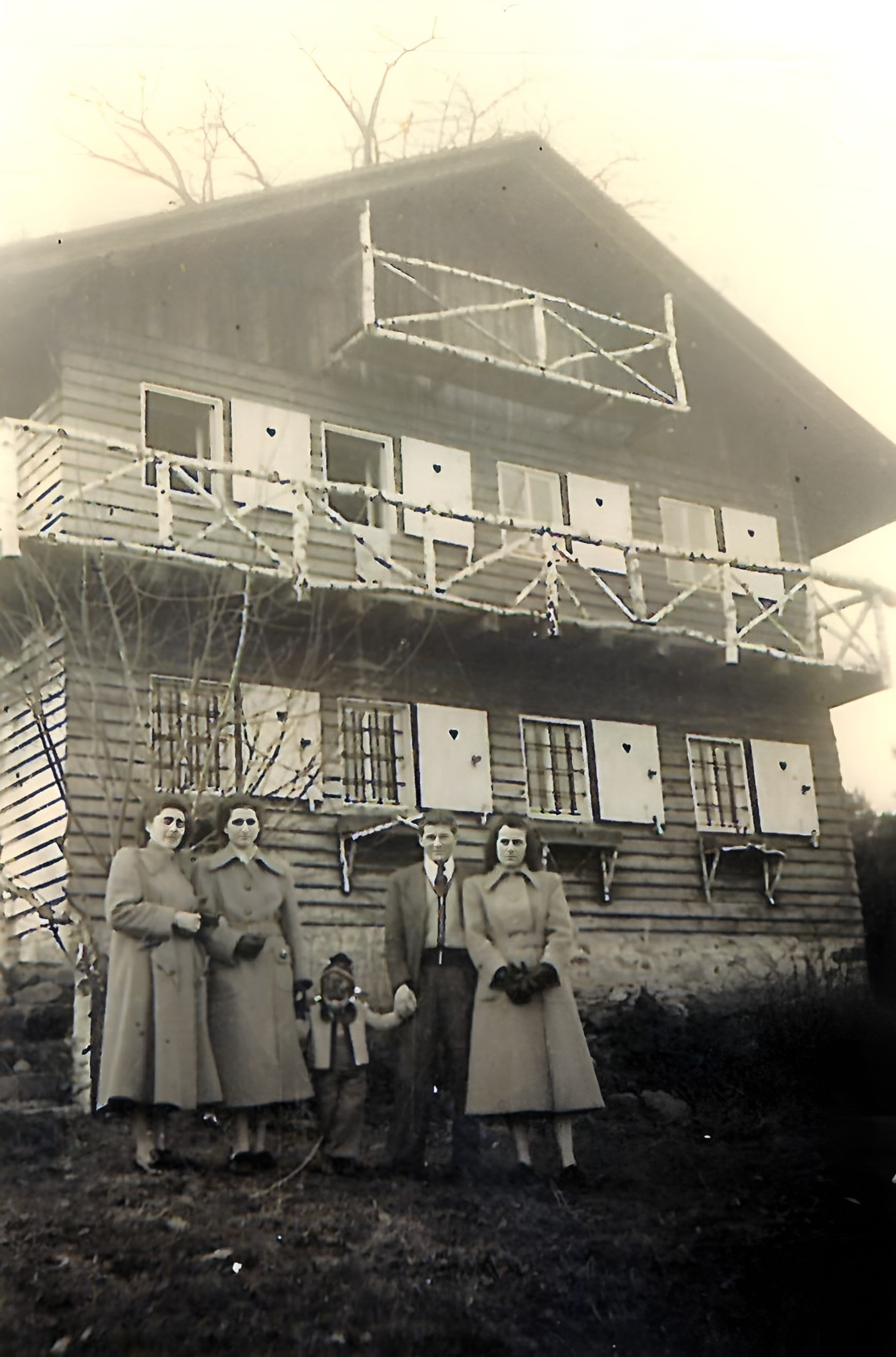 Am Zuckerhäuschen um 1950