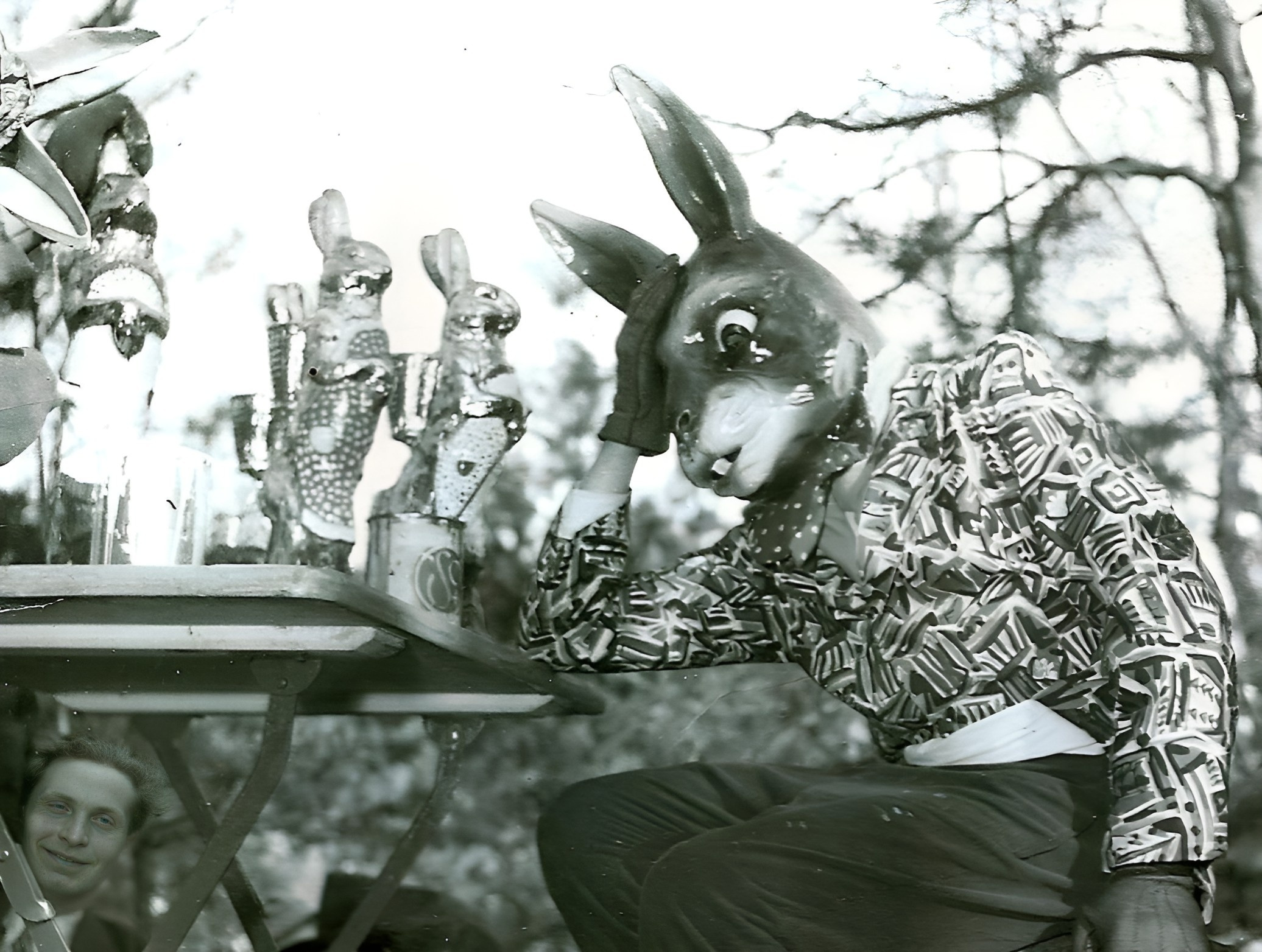 Auch ein Osterhase wird mal müde