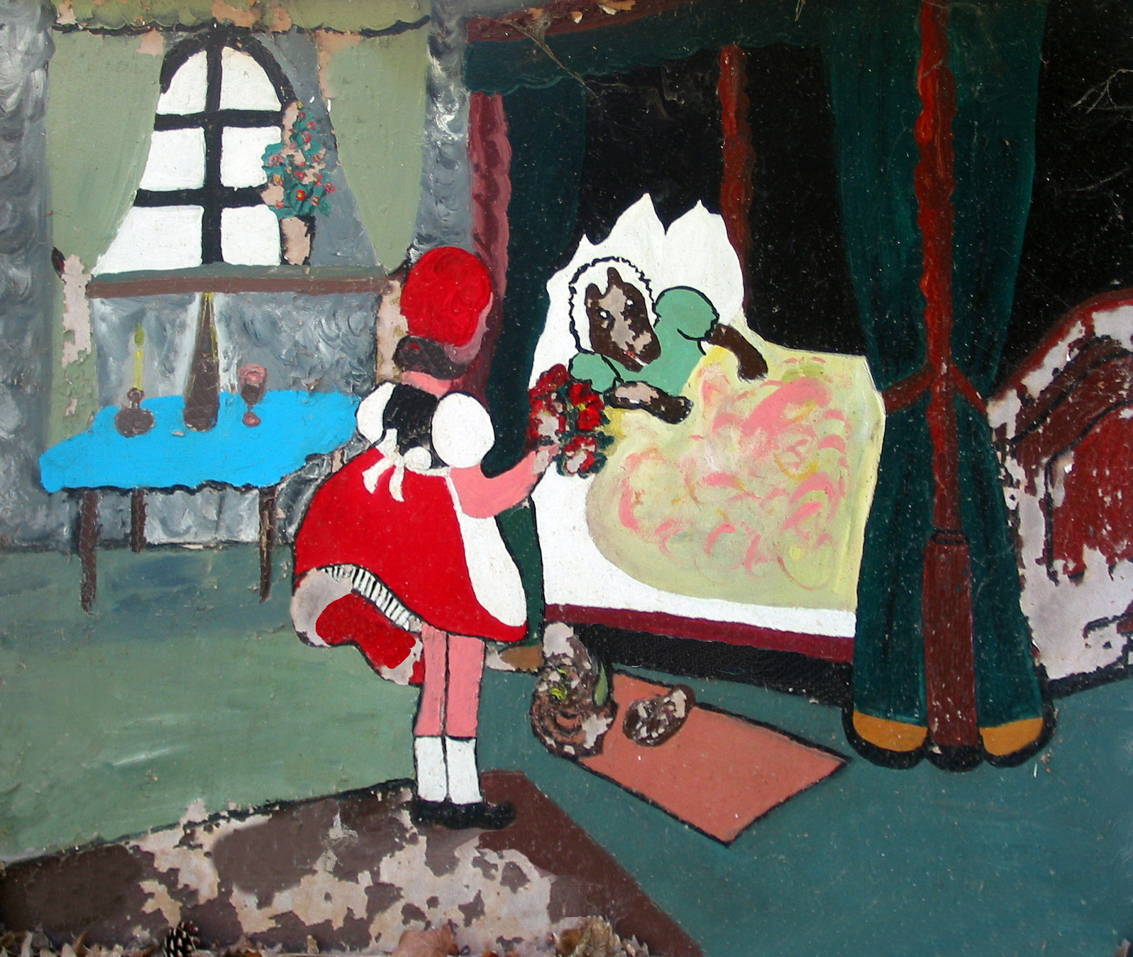 Bildmotiv "Rotkäppchen"