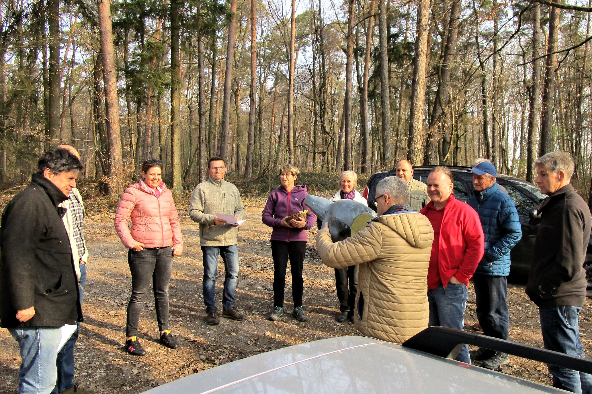 Pressetermin 02.04.2019 zur Eröffnung des 106. Europäischen Kulturwegs "Auf dem Totenweg durchs Paradeis"