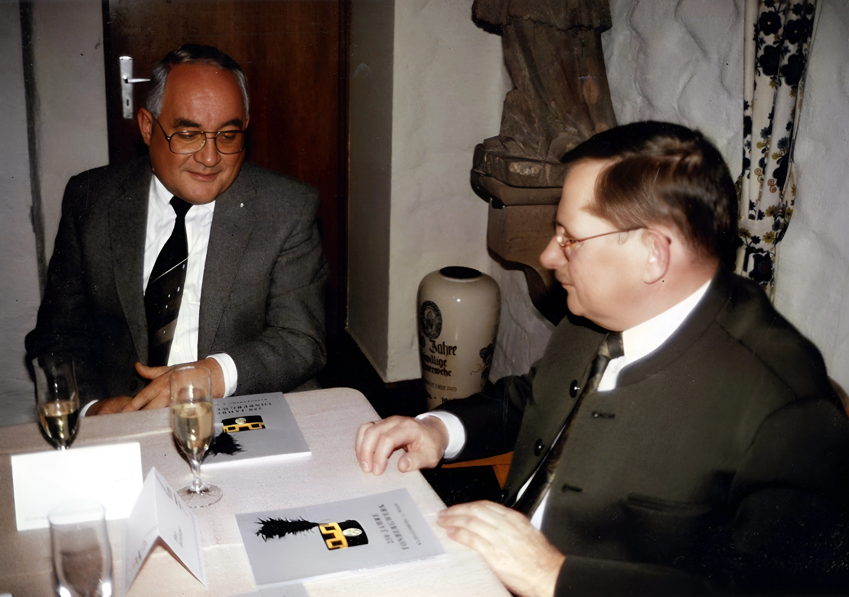 Während der Publikation "250 Jahre Tonbergwerk"