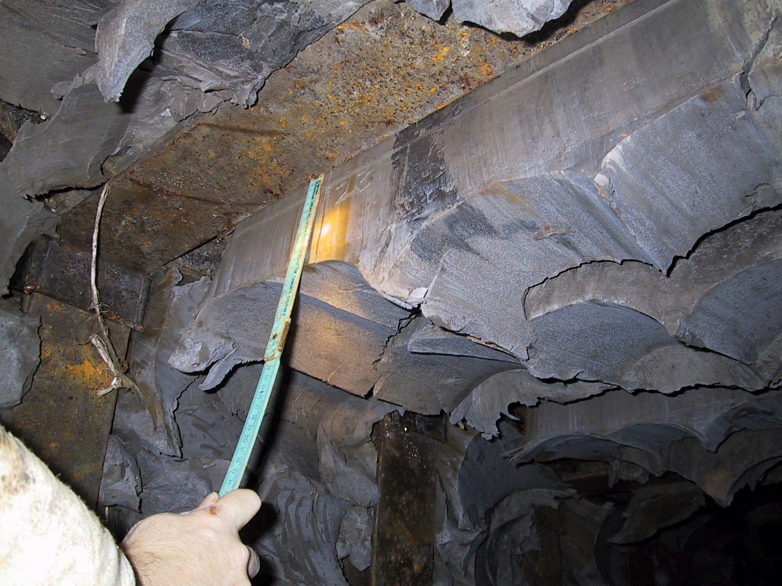 Messung der Nachschiebung
