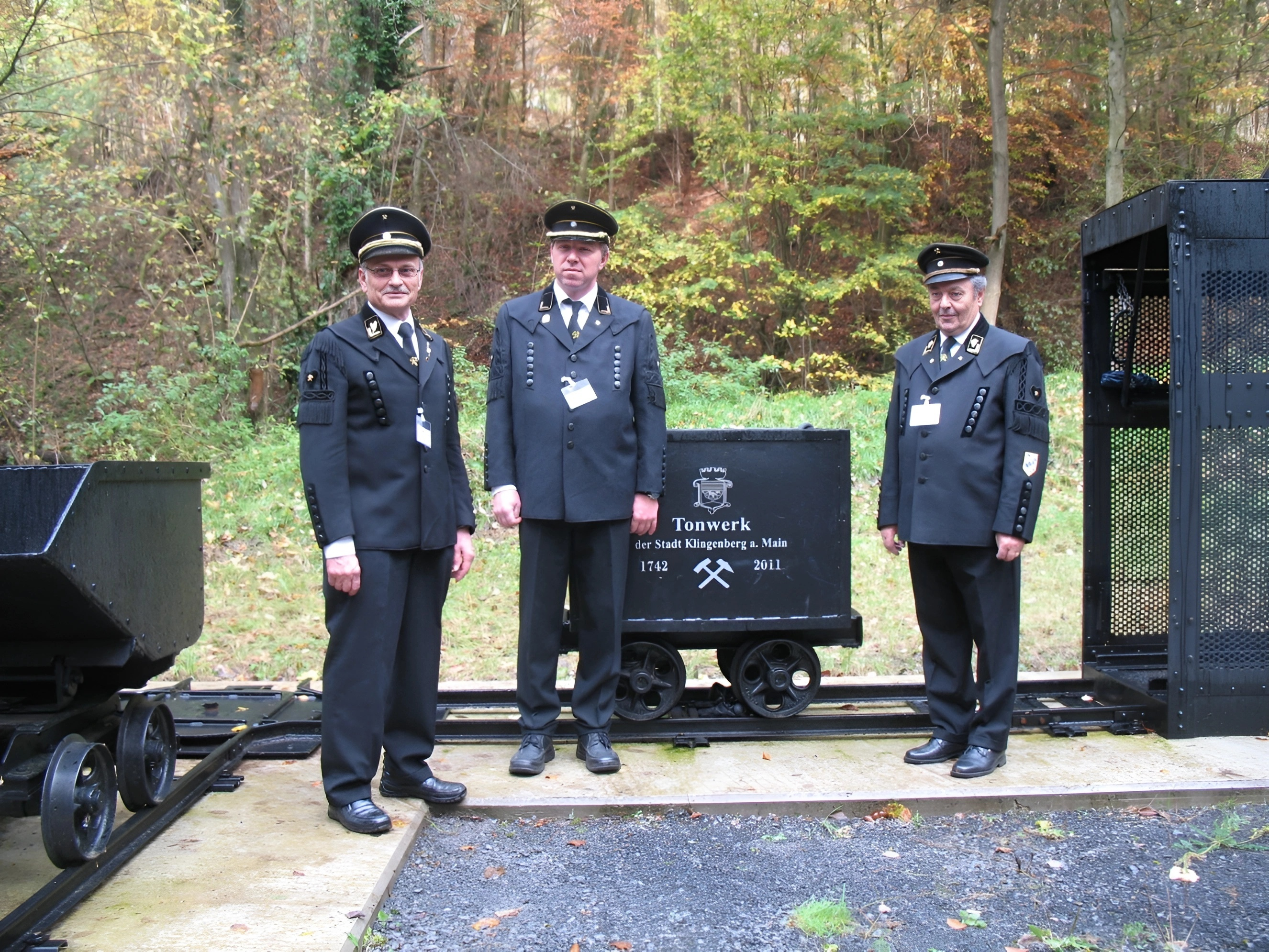 Am Rastplatz an der Station 4 des Europäischen Kulturwegs