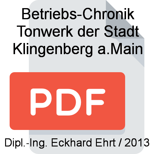 Z Betriebs Chronik Tonwerk der Stadt Klingenberg