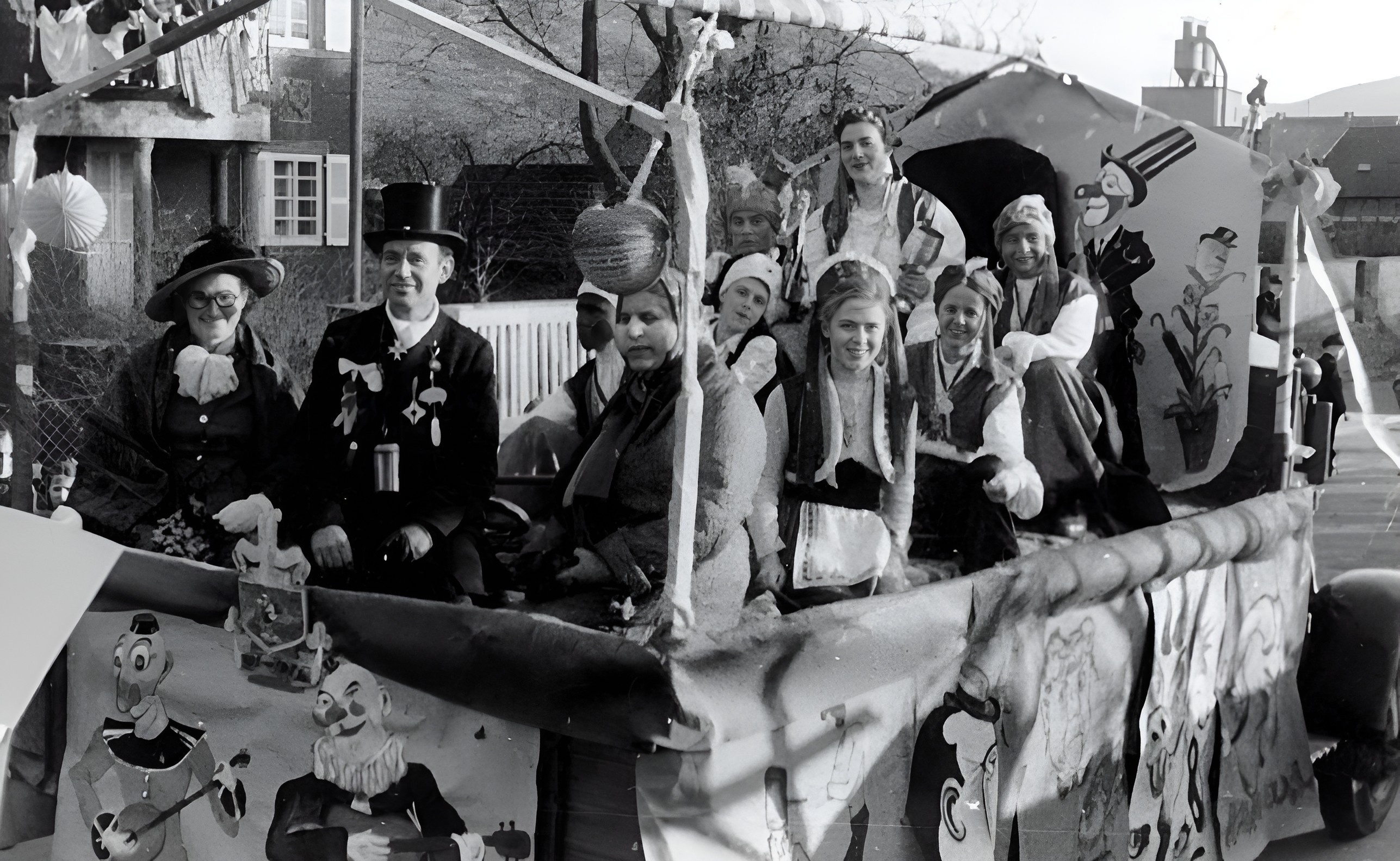 Der Faschingswagen der Fröschgass-Union