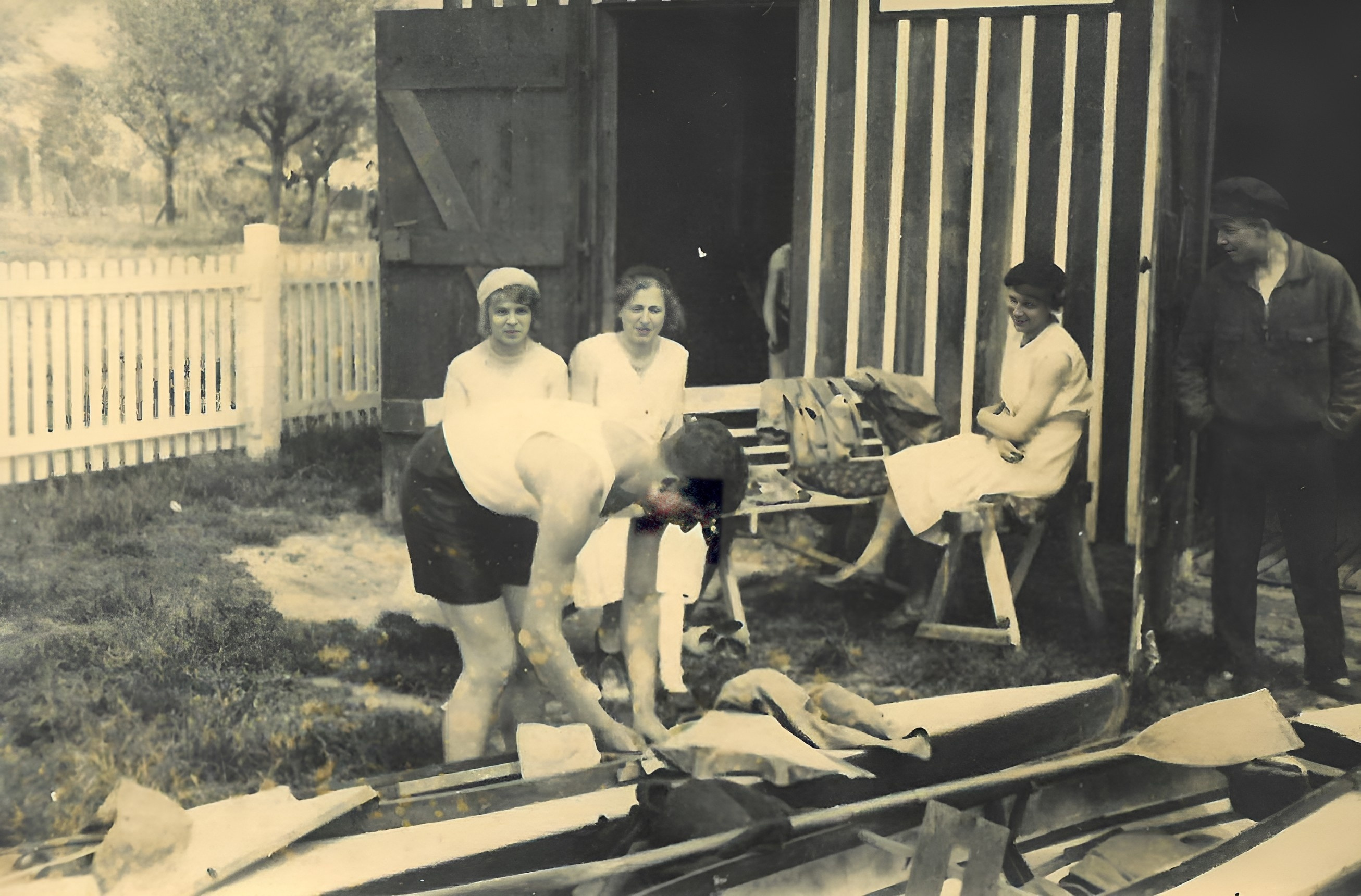 Am Bootshaus Klingenberg