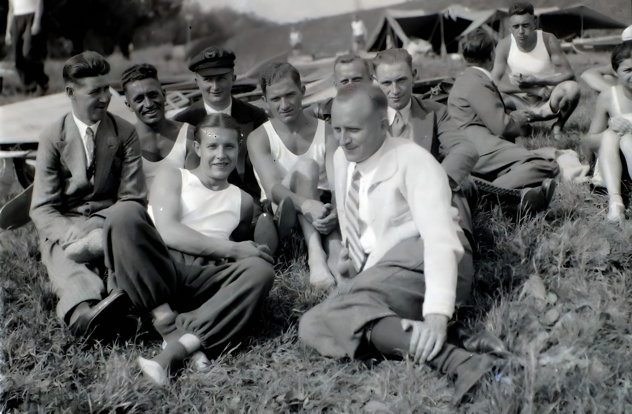 Bei einer Wanderfahrt des Kanuclubs