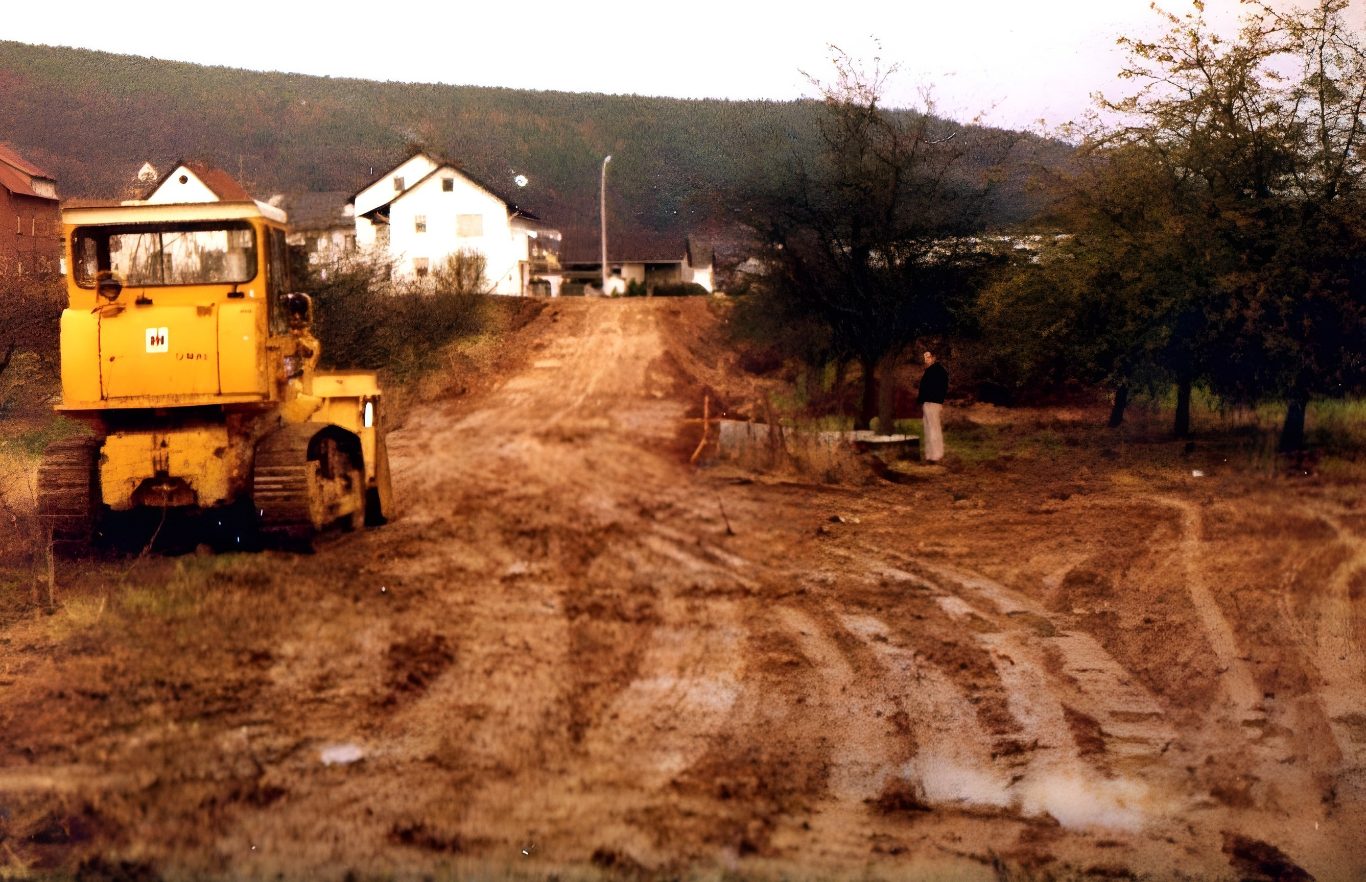 Bau des neuen Bootshauses