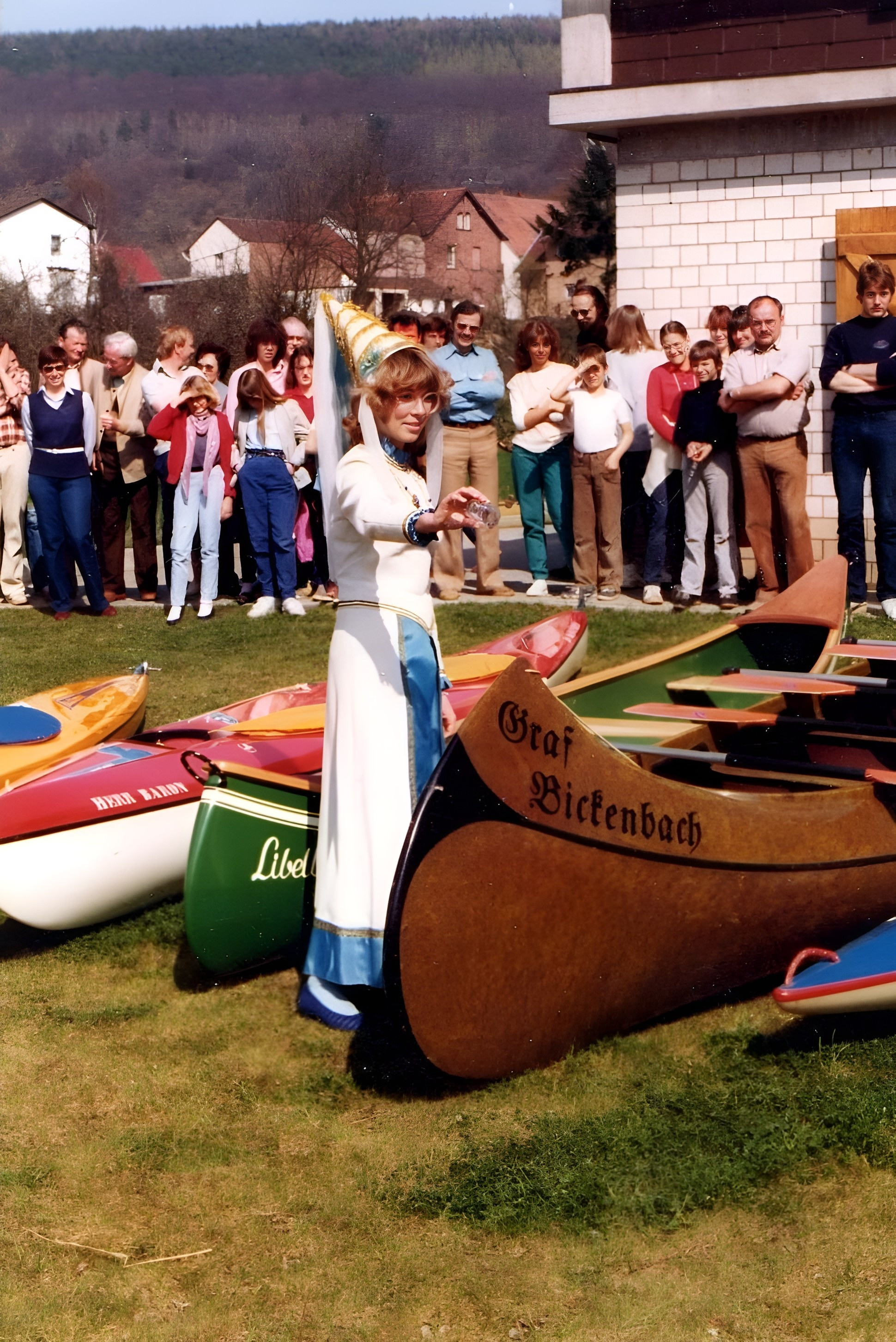 Taufe des 10er Mannschaftscanadiers auf den Namen „Graf Bickenbach“