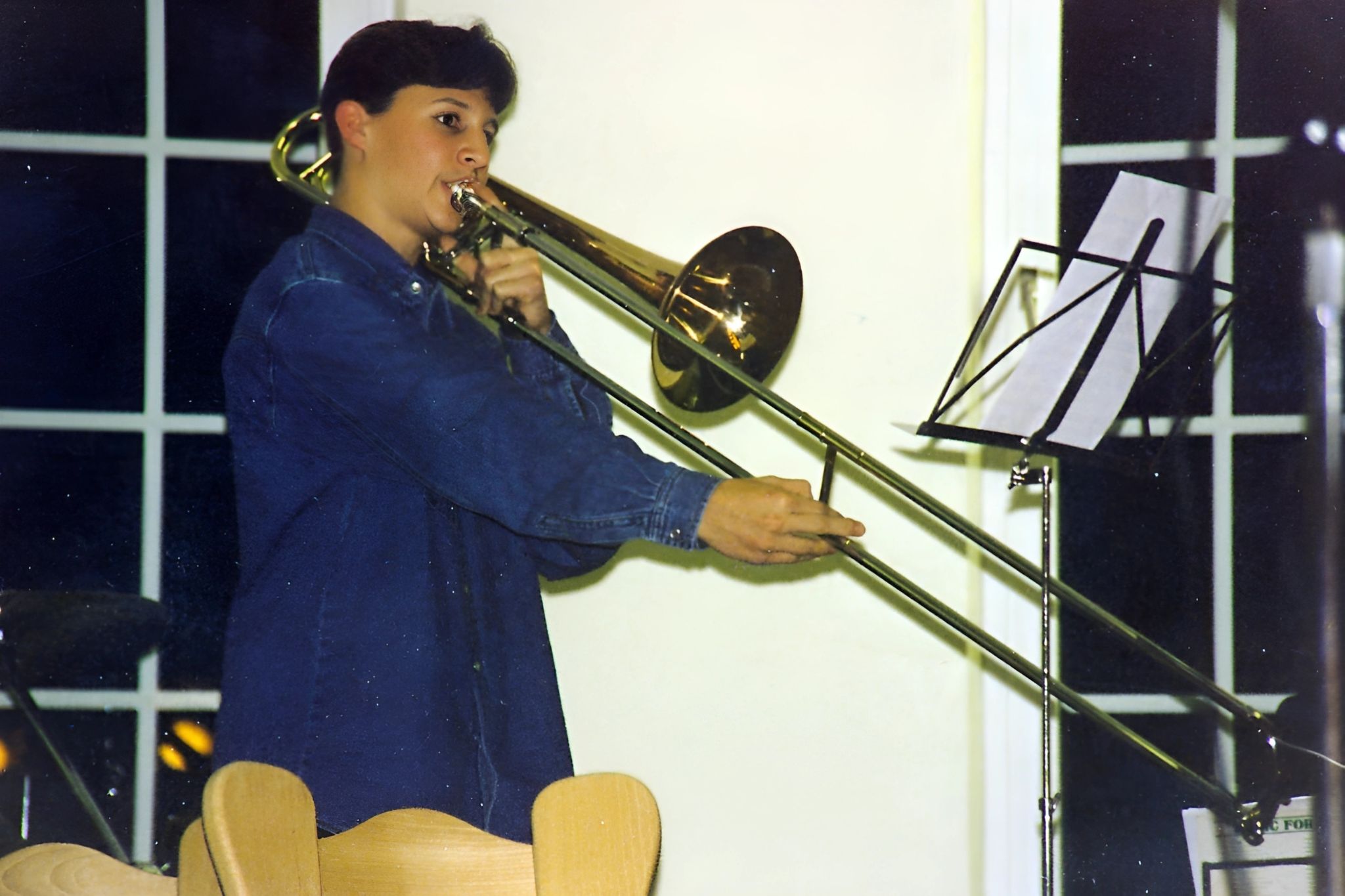 Akteure des Jugendorchesters im Dezember 1999