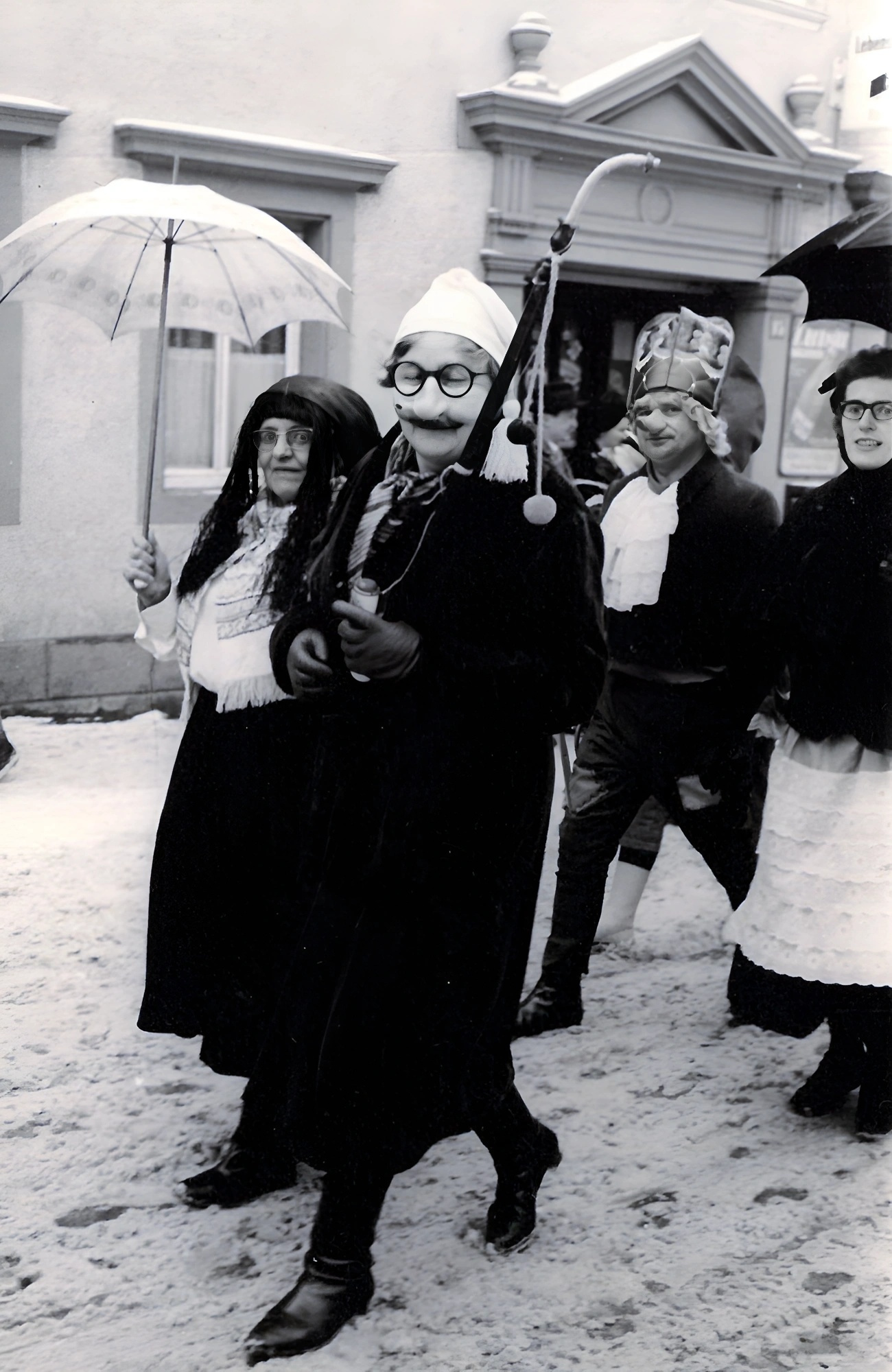 Der letzte Faschingsumzug in Klingenberg 1969