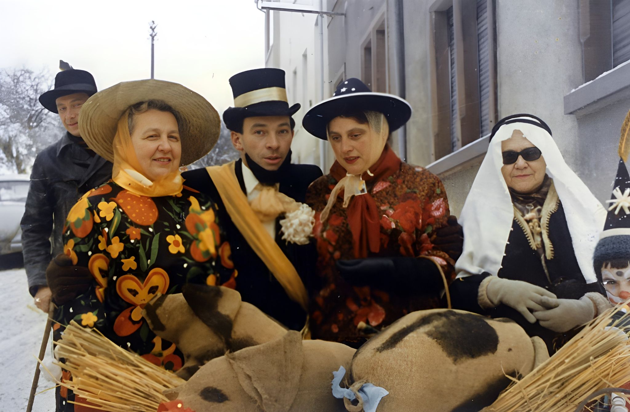 Umzug des Faschingsvereins Saiwassem 1969