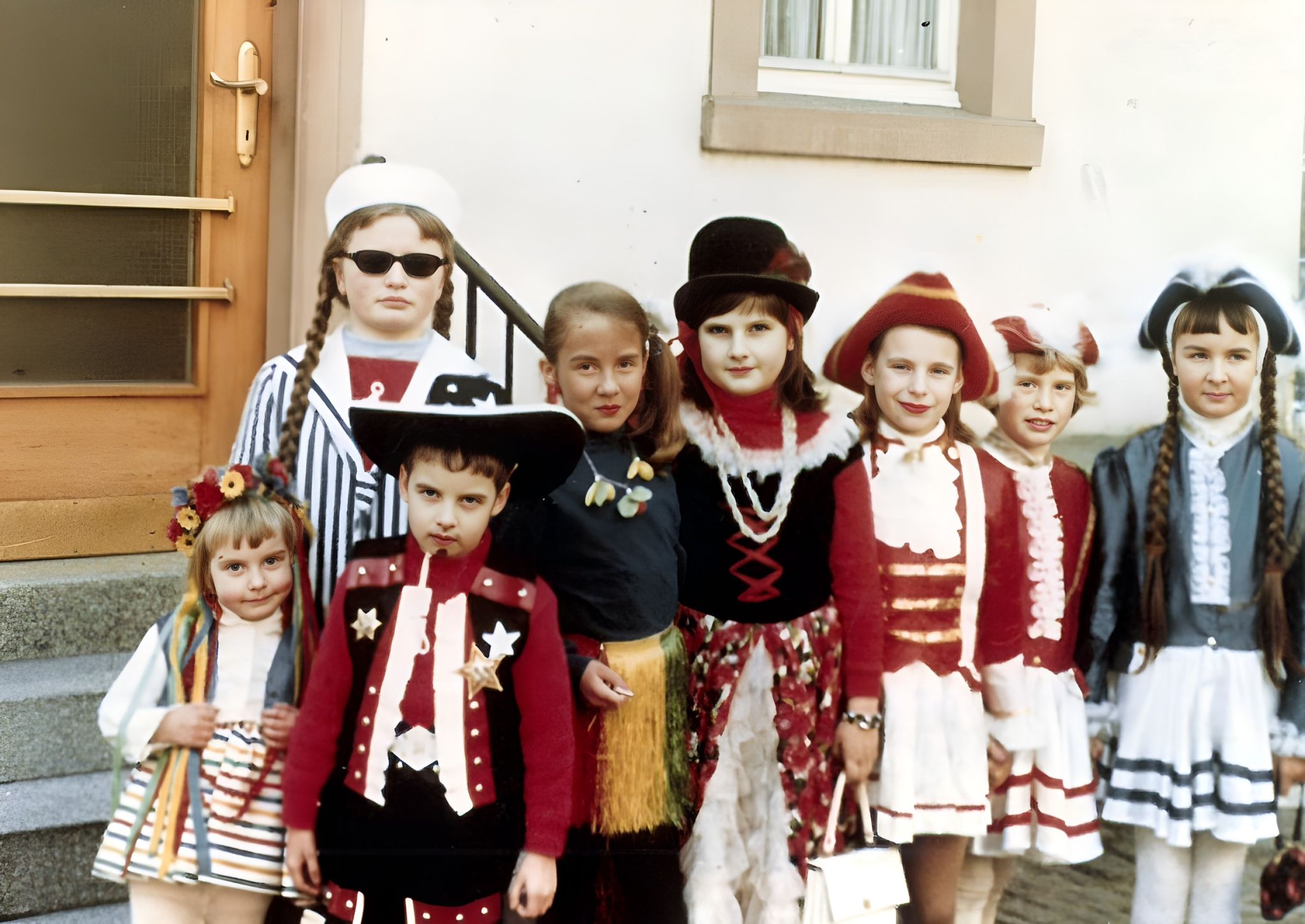 Umzug des Faschingsvereins Saiwassem 1969