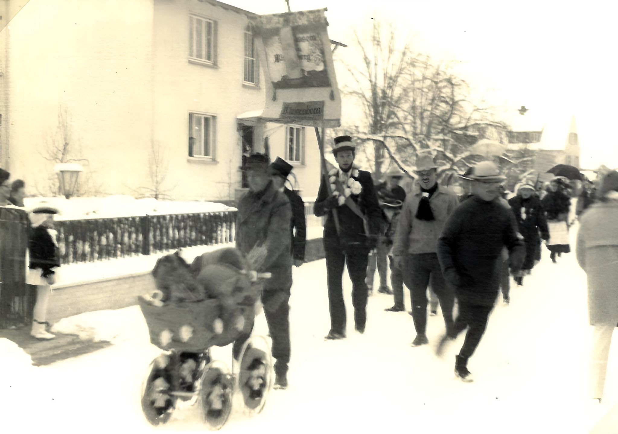 Umzug des Faschingsvereins Saiwassem 1969