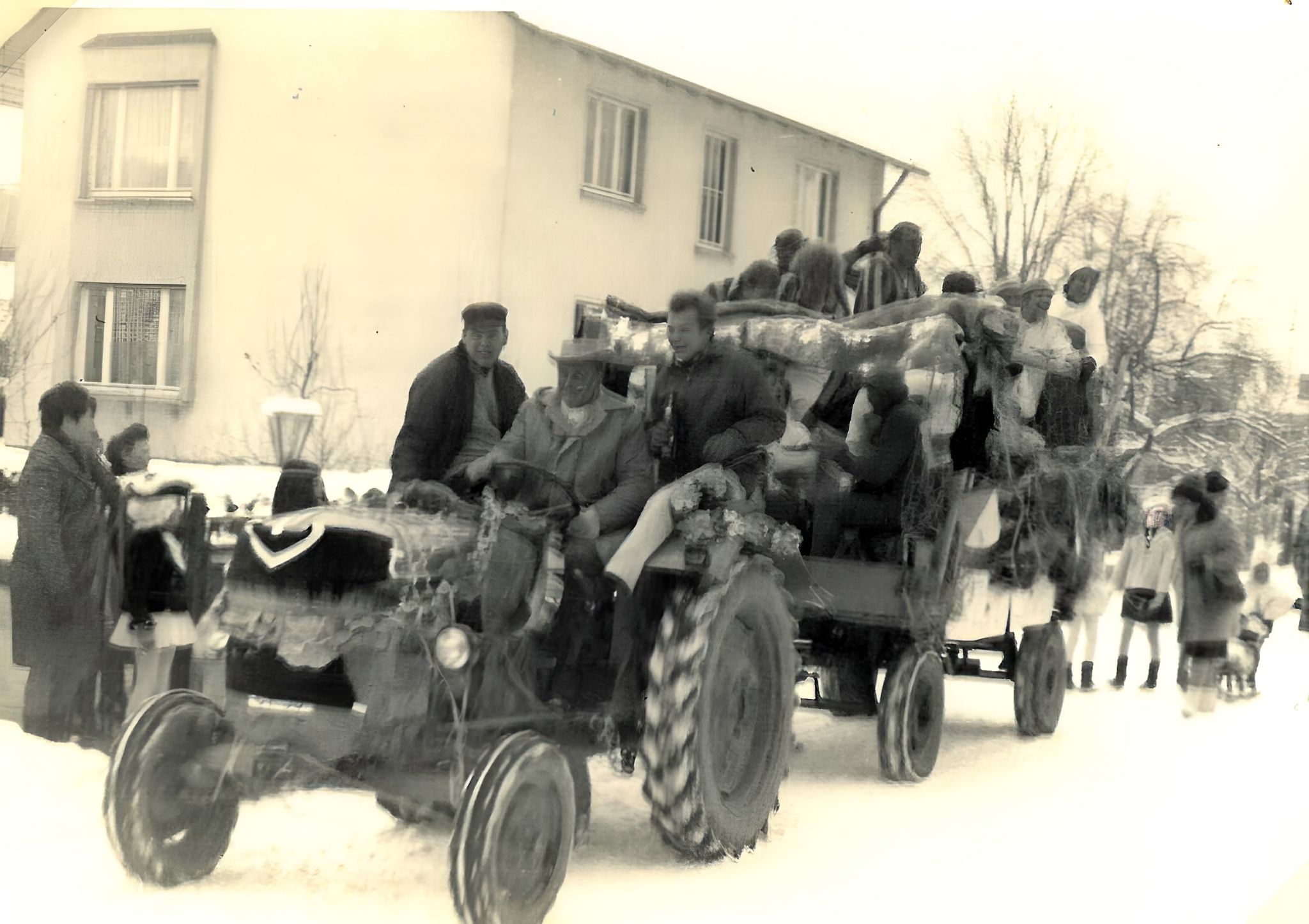 Umzug des Faschingsvereins Saiwassem 1969