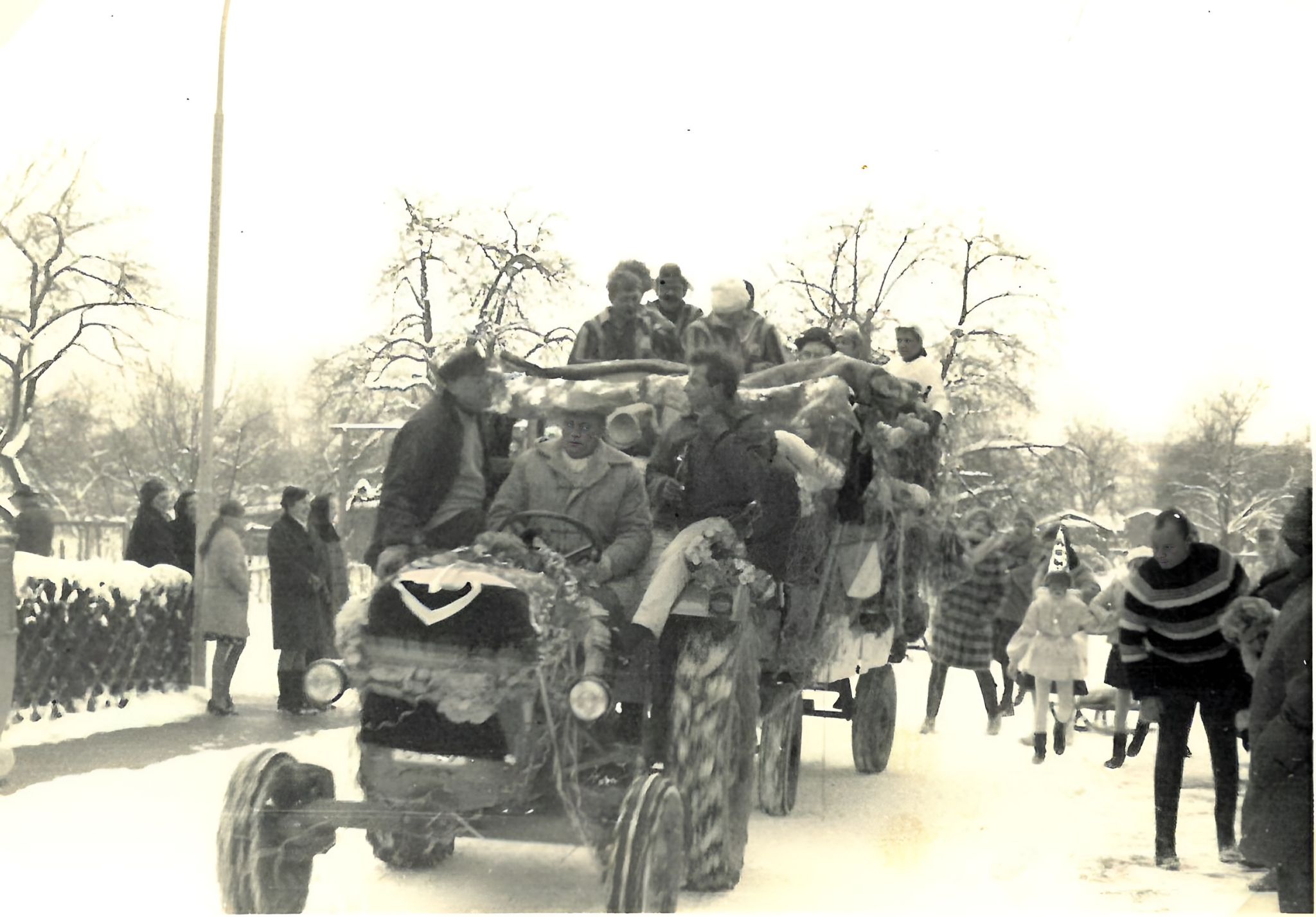 Umzug des Faschingsvereins Saiwassem 1969