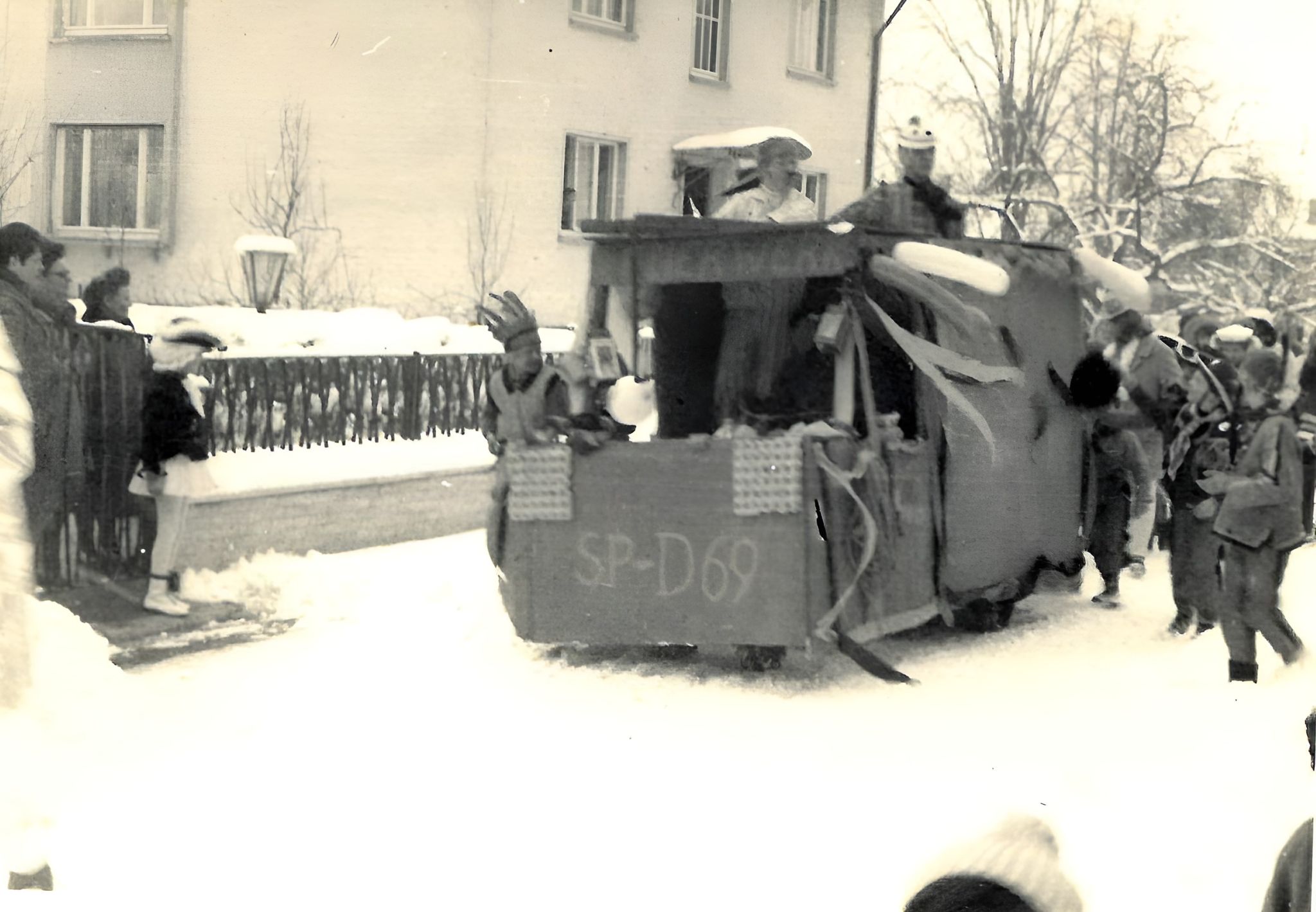 Umzug des Faschingsvereins Saiwassem 1969