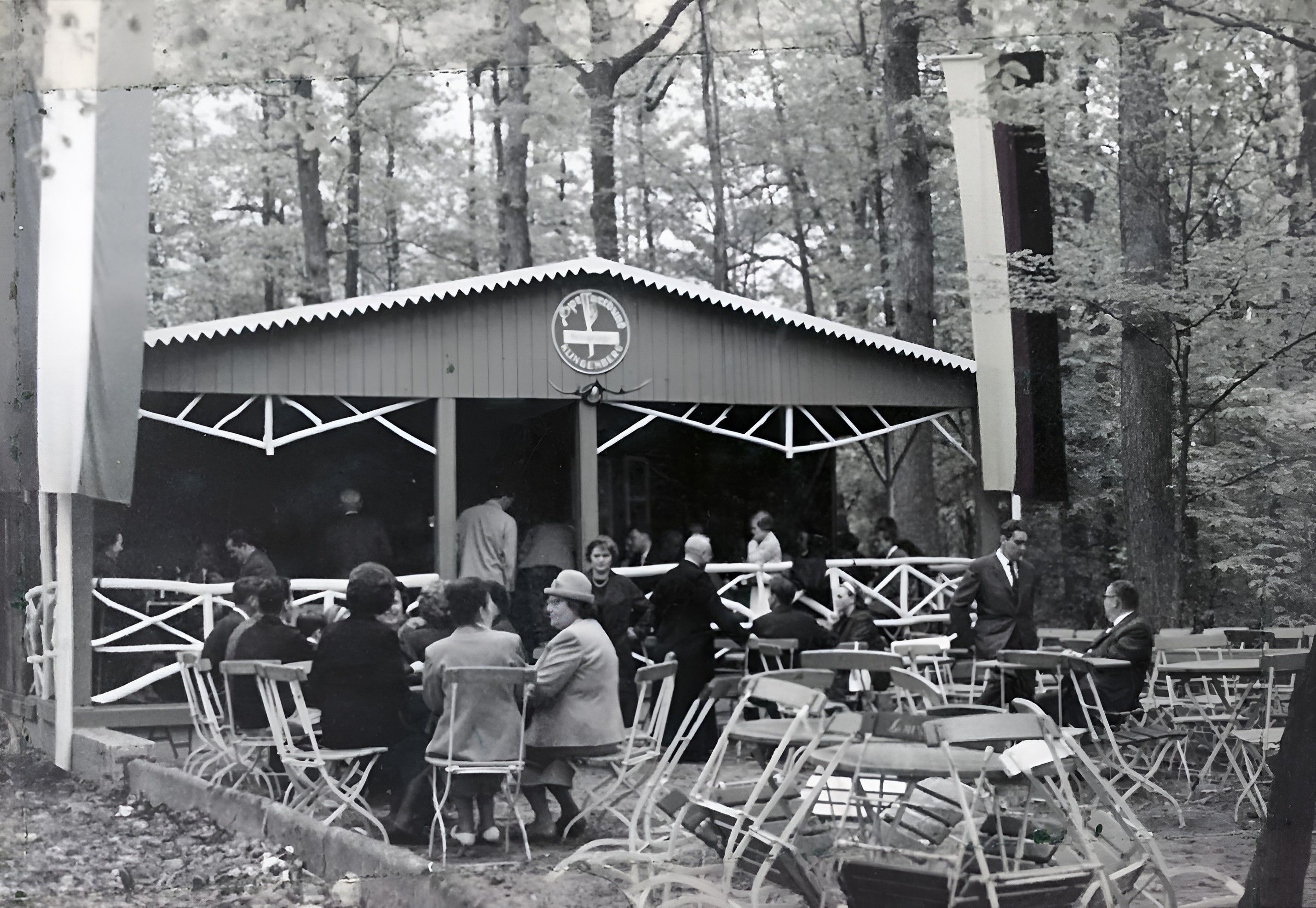Die erste Schutzhütte des Spessartbundes am Aussichtsturm