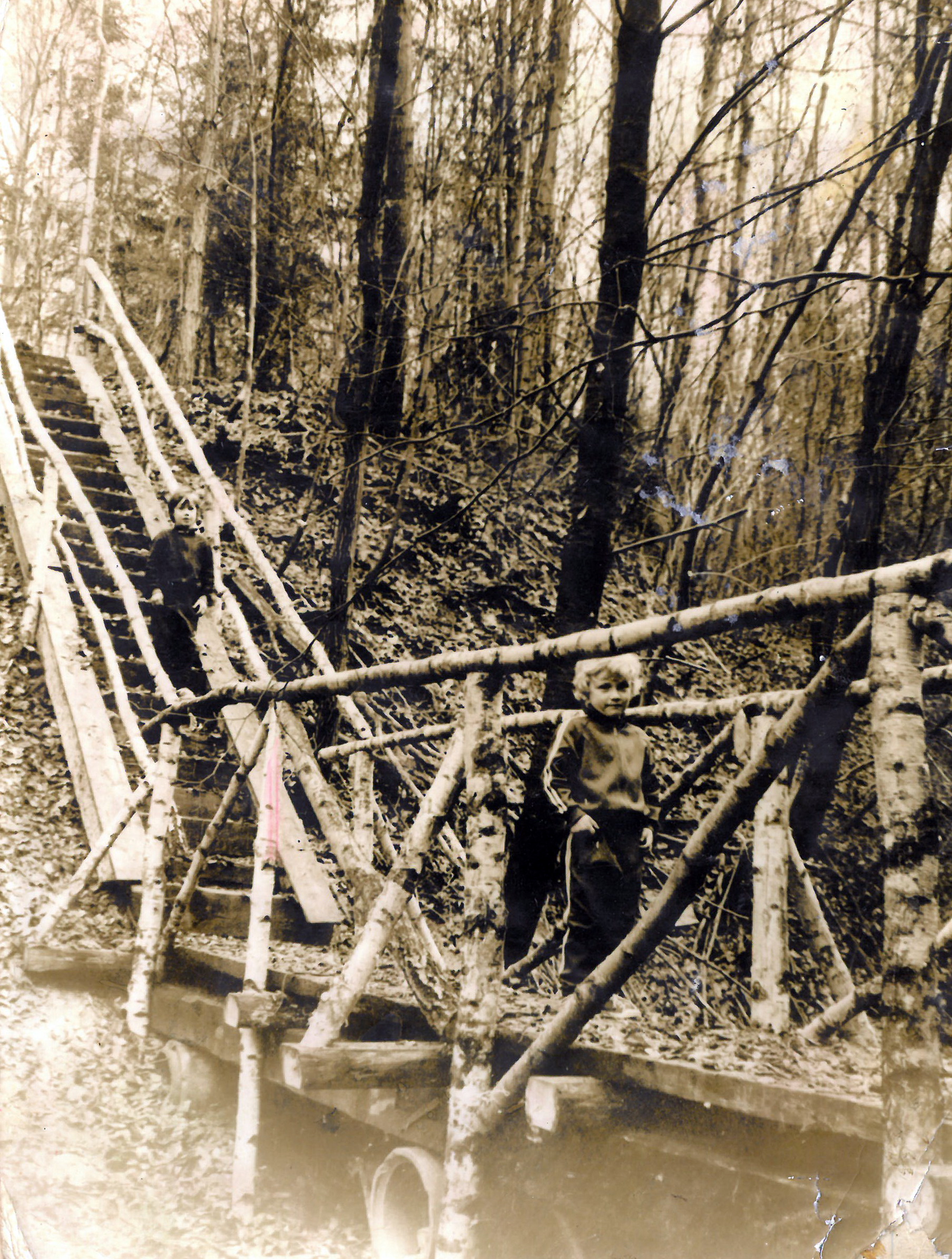 Die "Valentin-Jakobs-Brücke" oberhalb der Schlucht