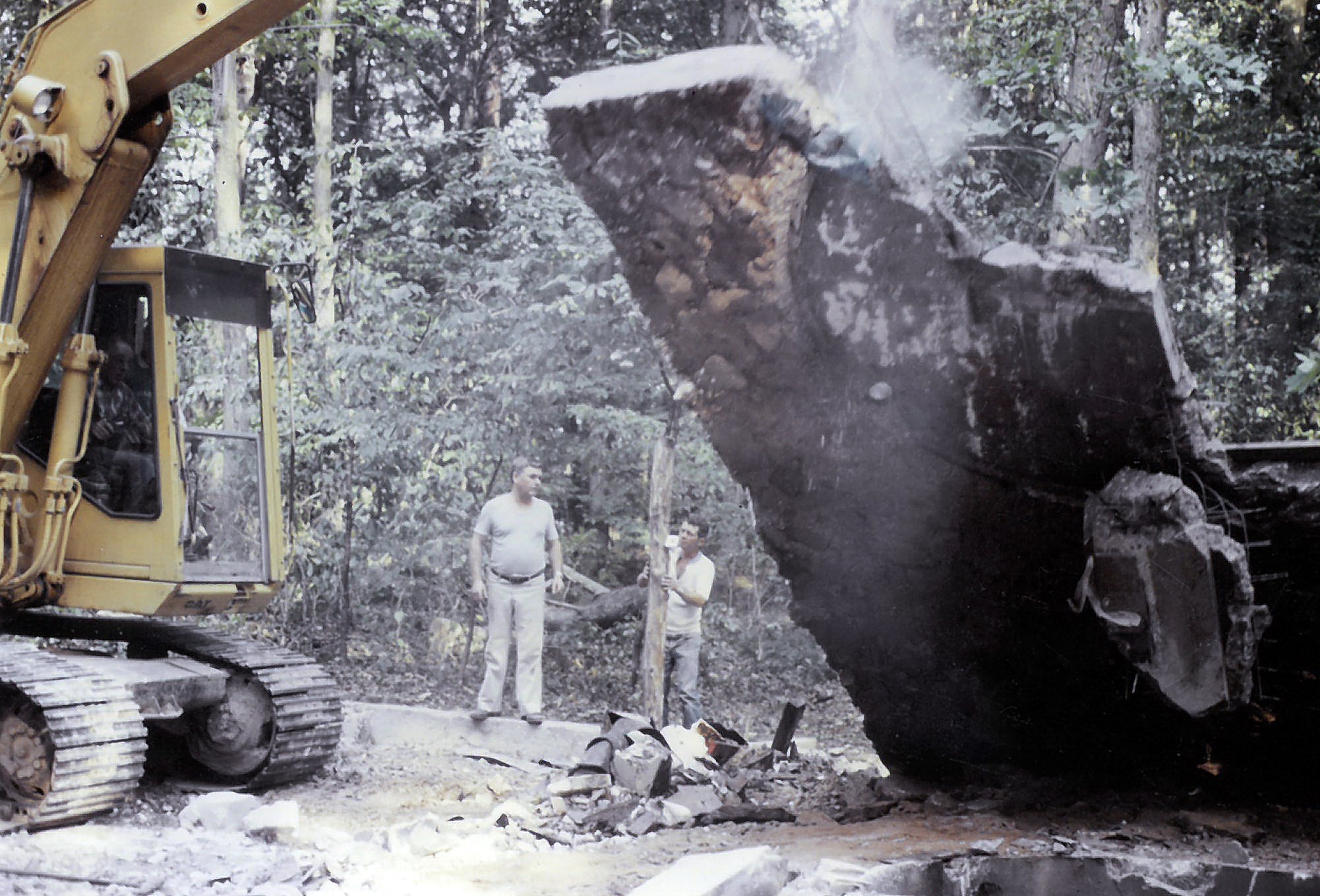 Neubau des Wanderheimes 1990-1991