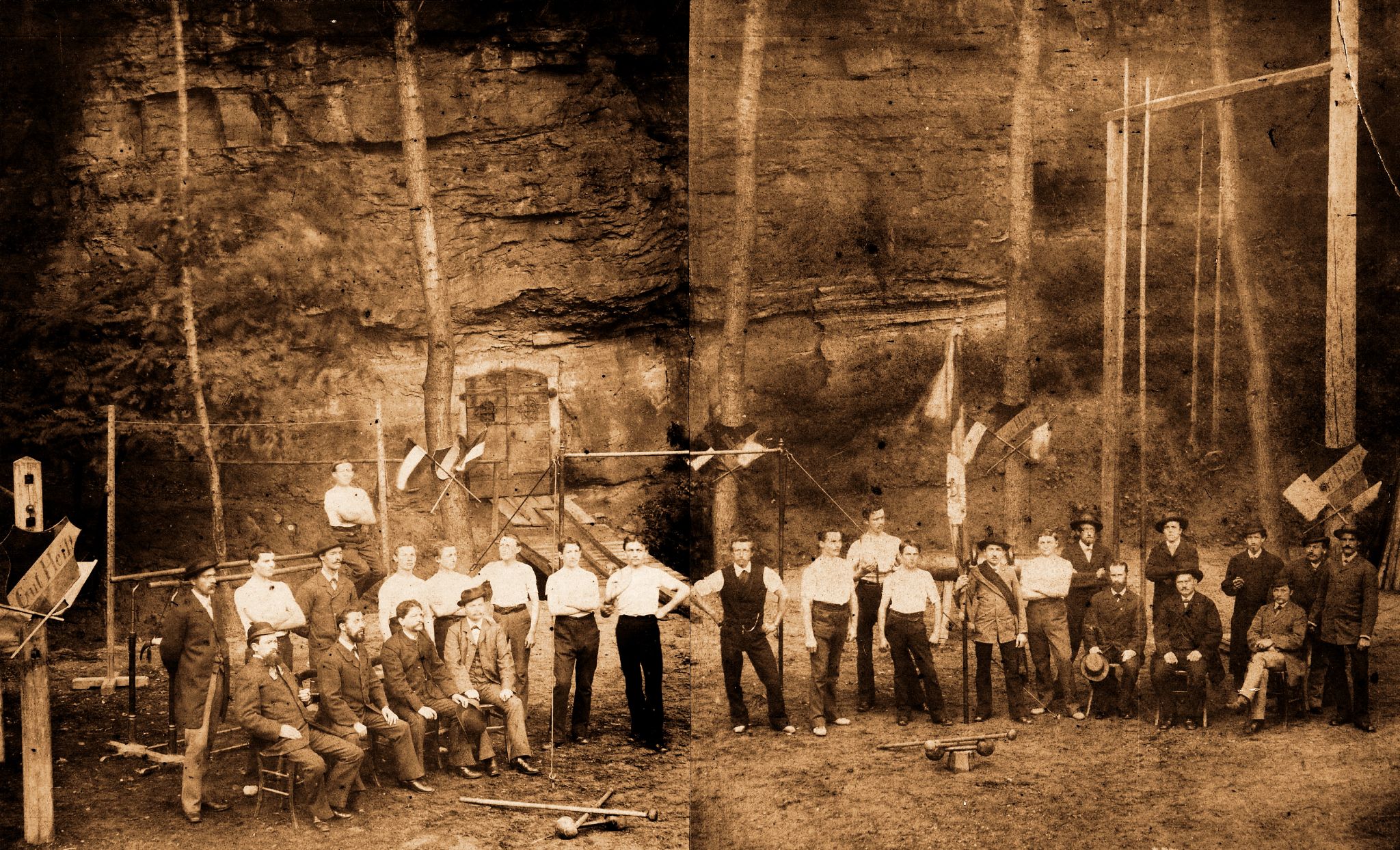 Die Turner des Turnvereins Klingenberg 1863 e. V.