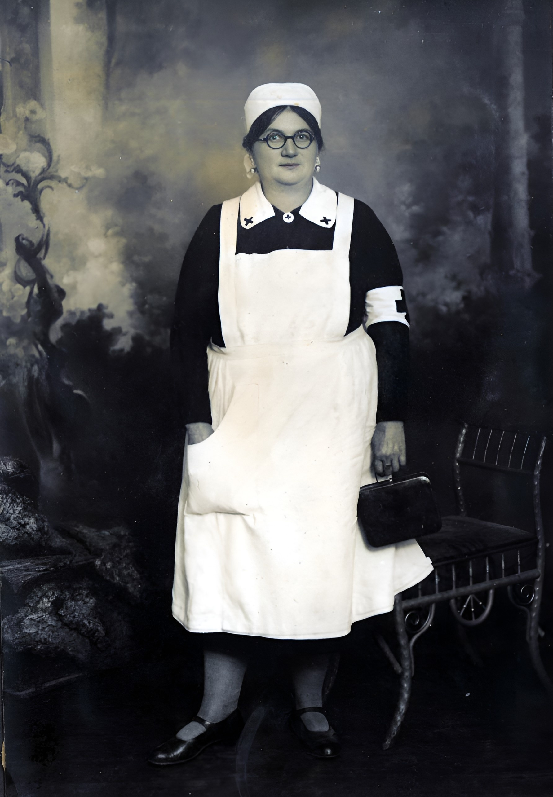 Fastnachterin beim Turnerball 1928