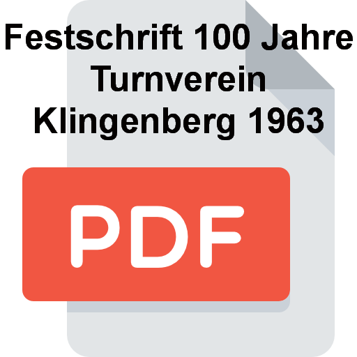 Z Festschrift 100 Jahre Turnverein Klingenberg 1913