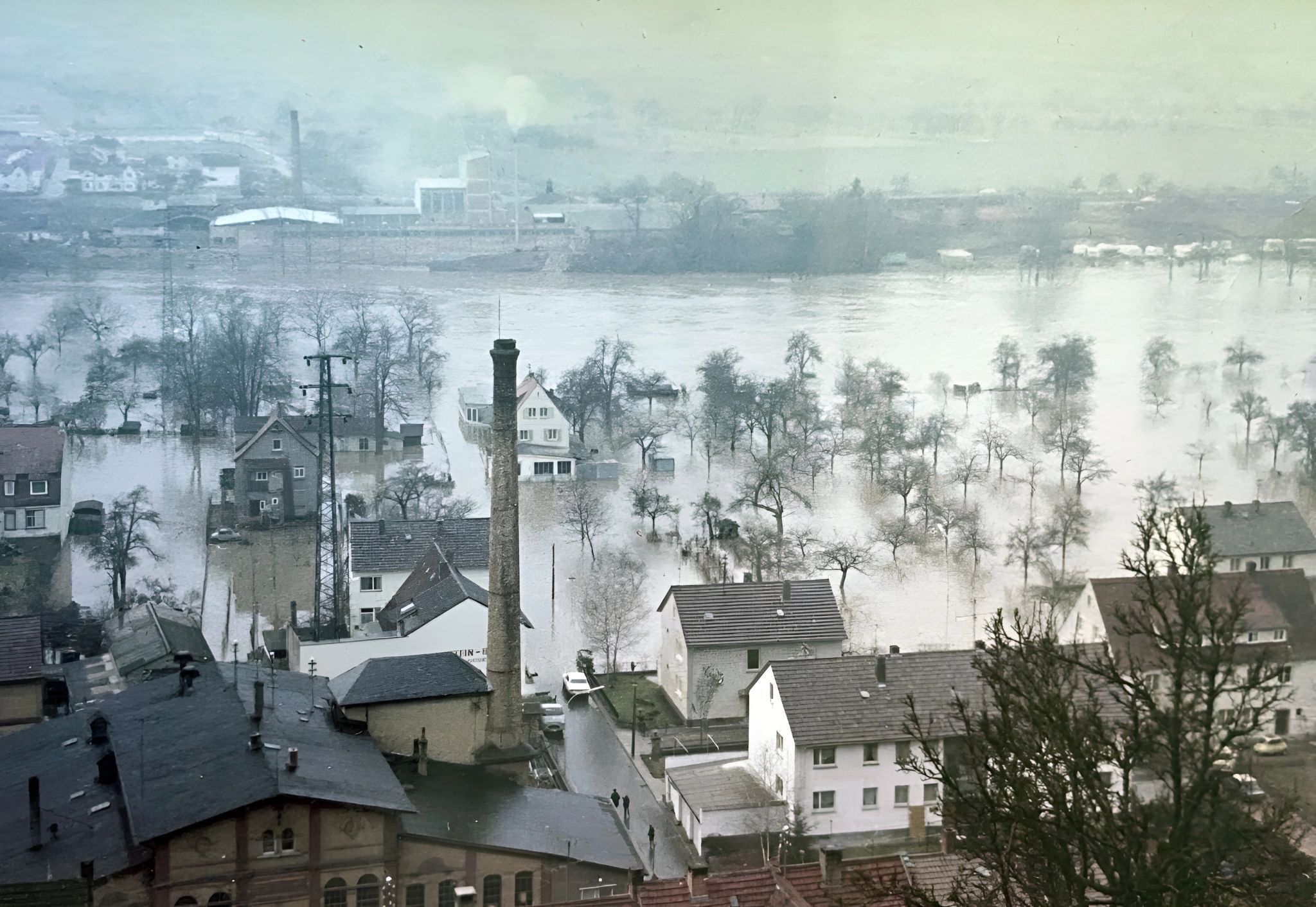Hochwasser Februar 1970