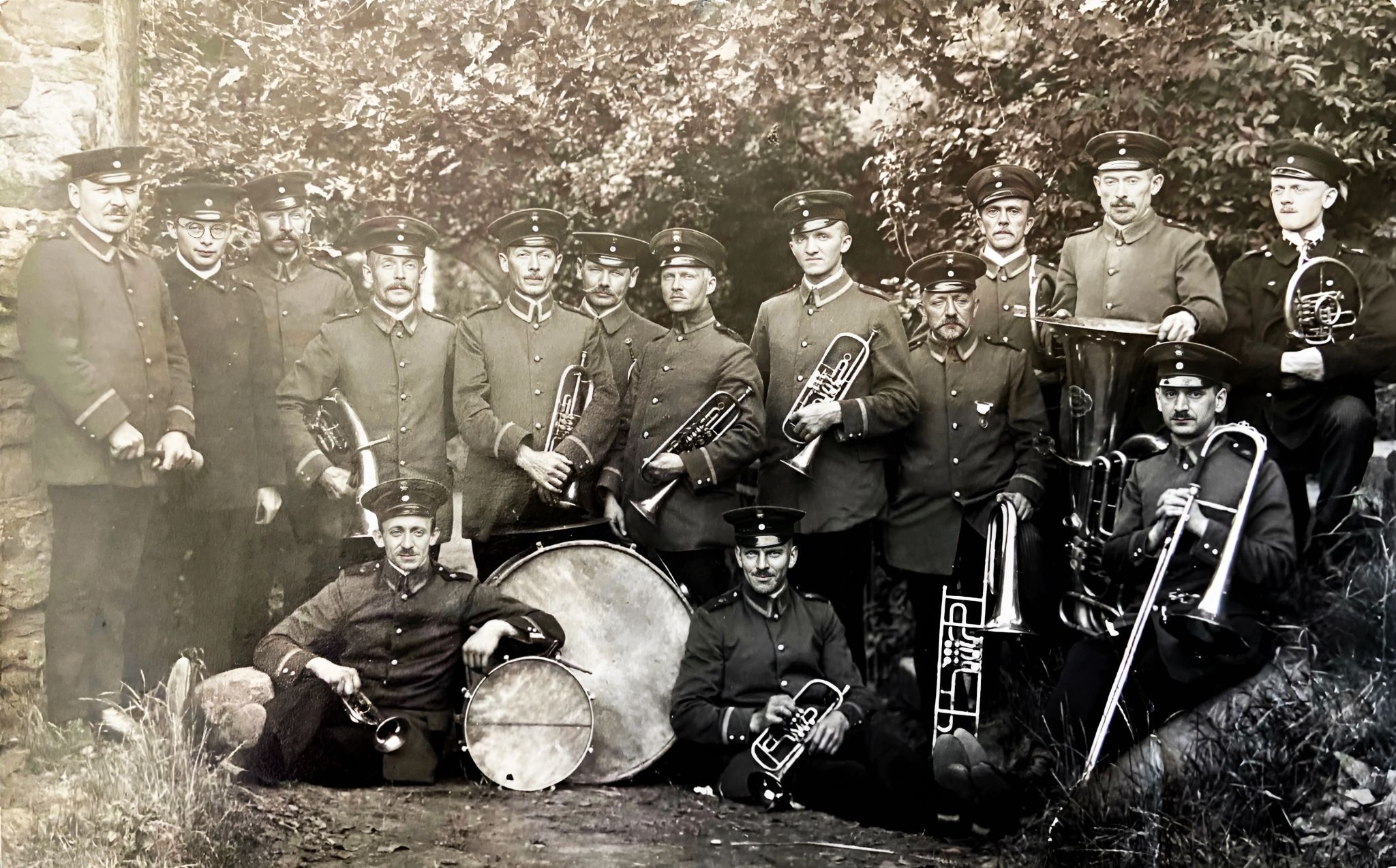 Gruppenfoto Musikverein 1920er Jahre