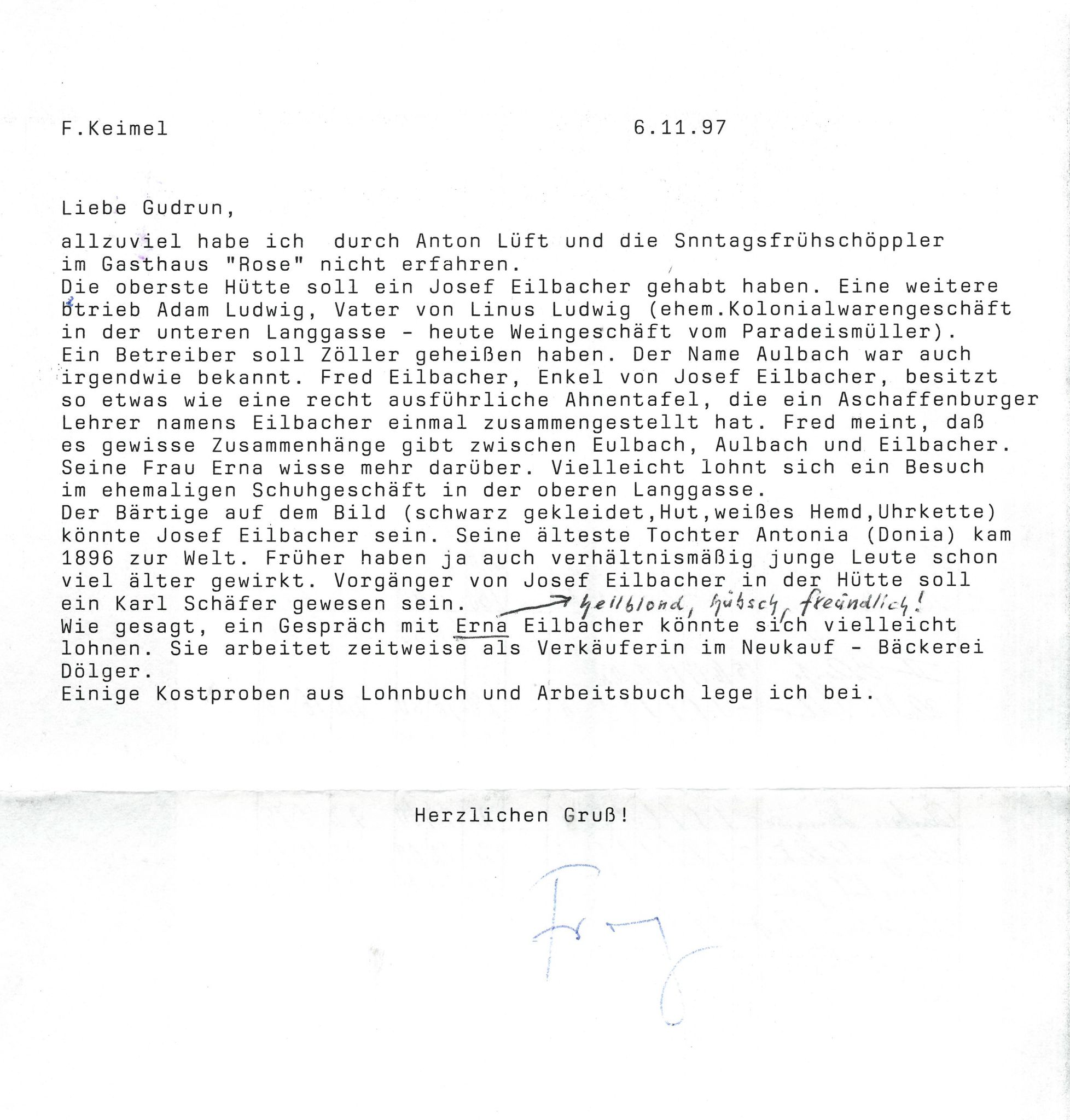 Recherche zu den Röllfelder Steinmetzen