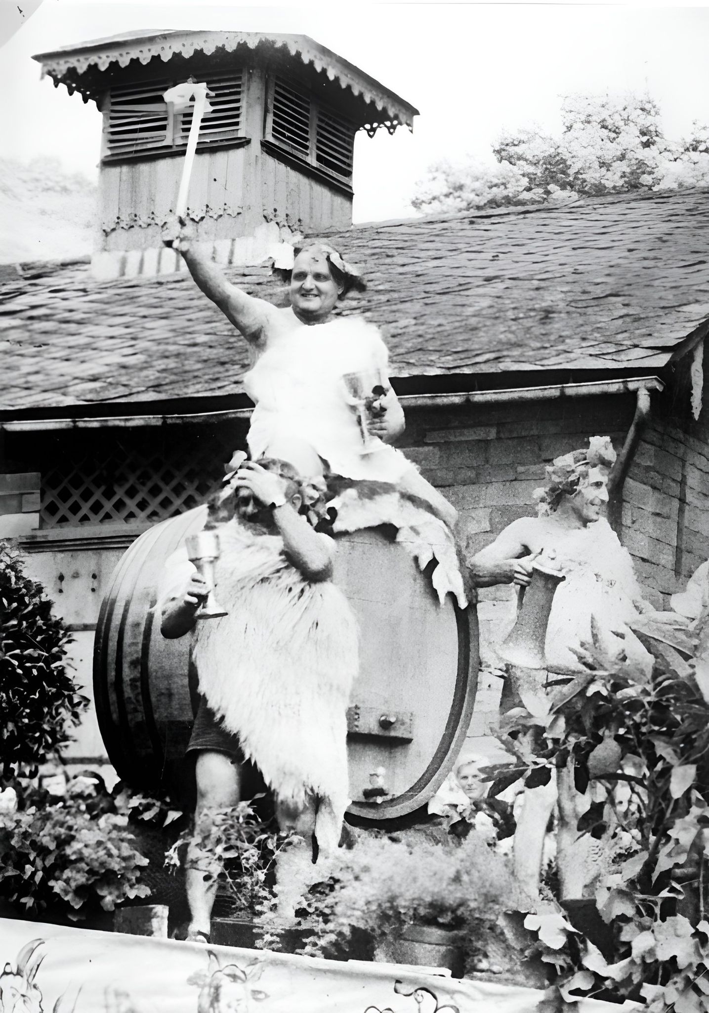 Festzug zum Klingenberger Winzerfest 1951